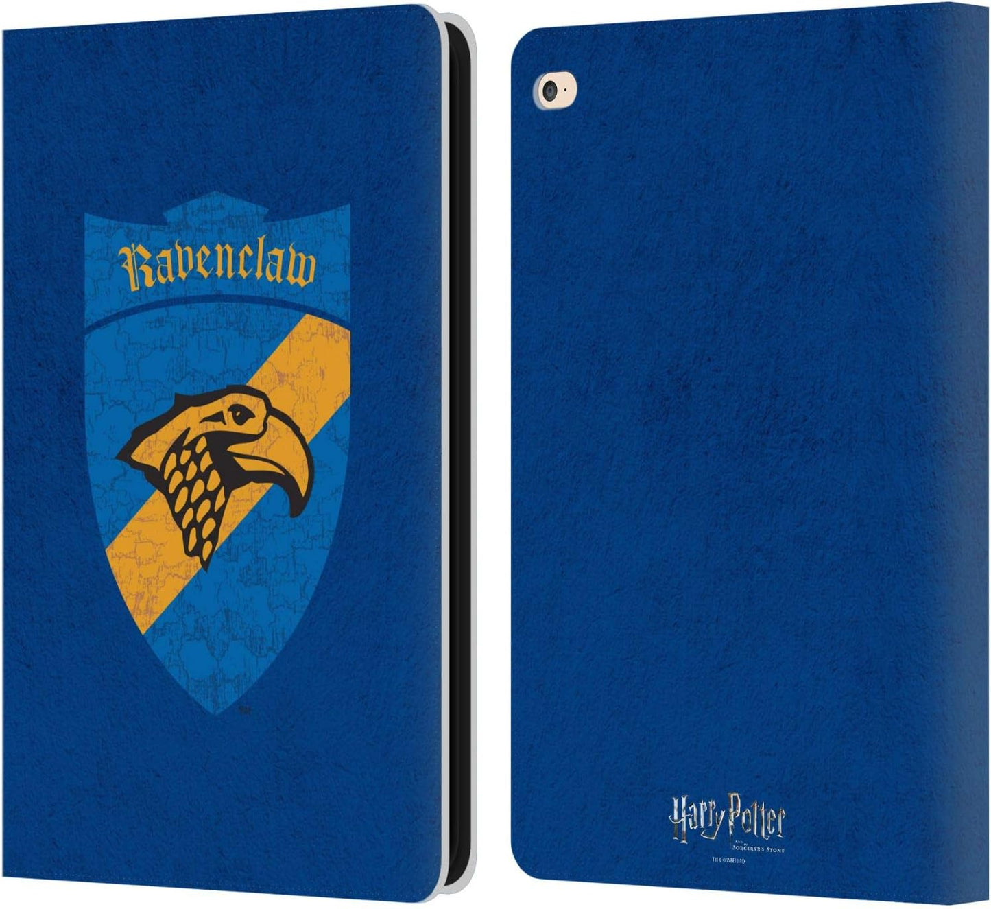 Harry Potter Ravenclaw Crest Leather Wallet Case for iPad Air 2