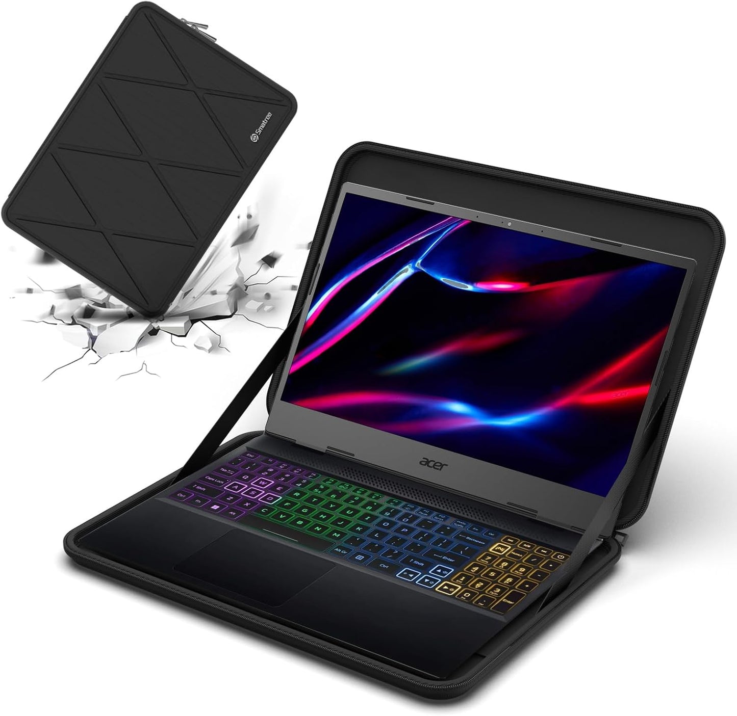Smatree Hard EVA Protective Sleeve Case for 15.6 inch Acer Nitro