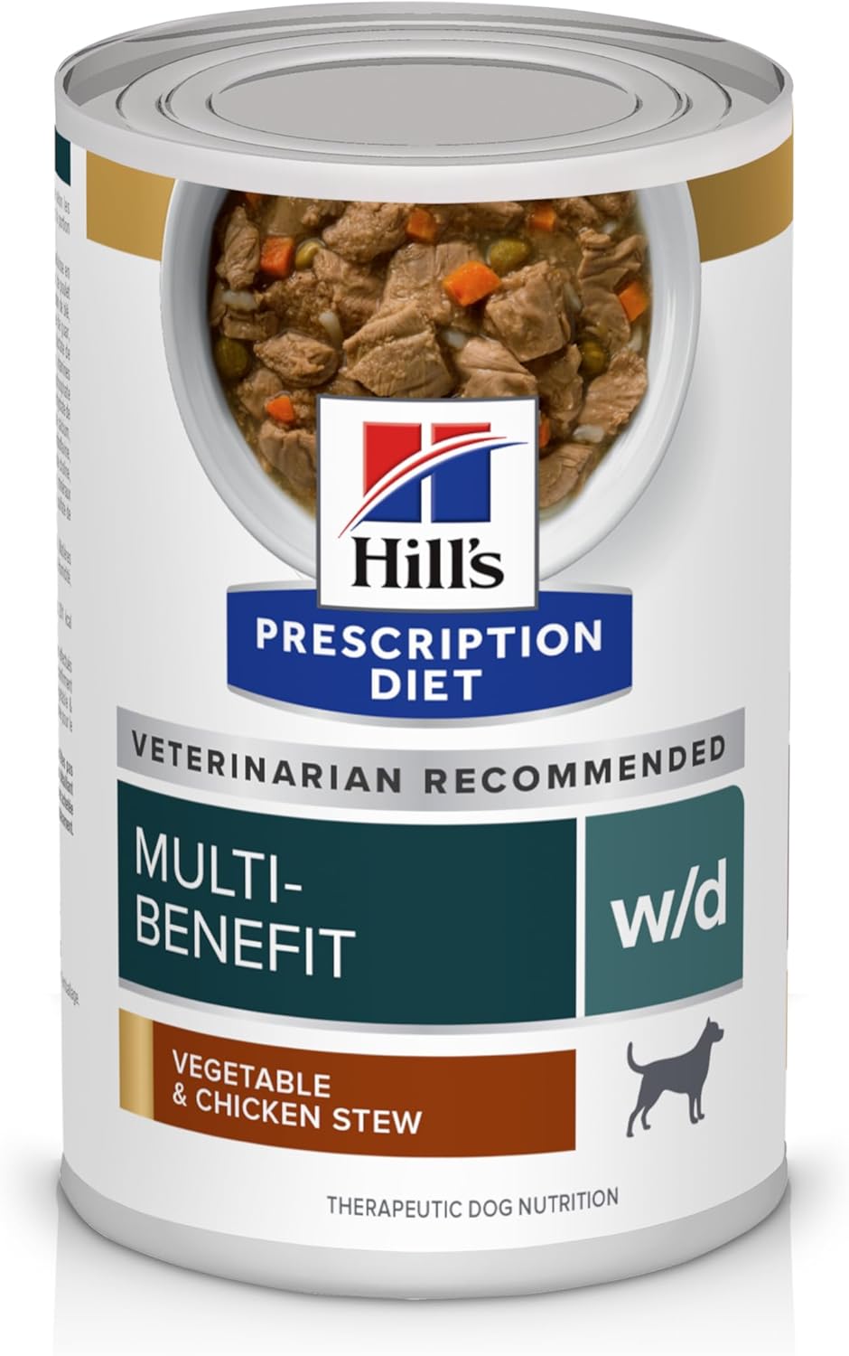 Hill's Prescription Diet w/d Multi-Benefit for Dogs - 12-Pack