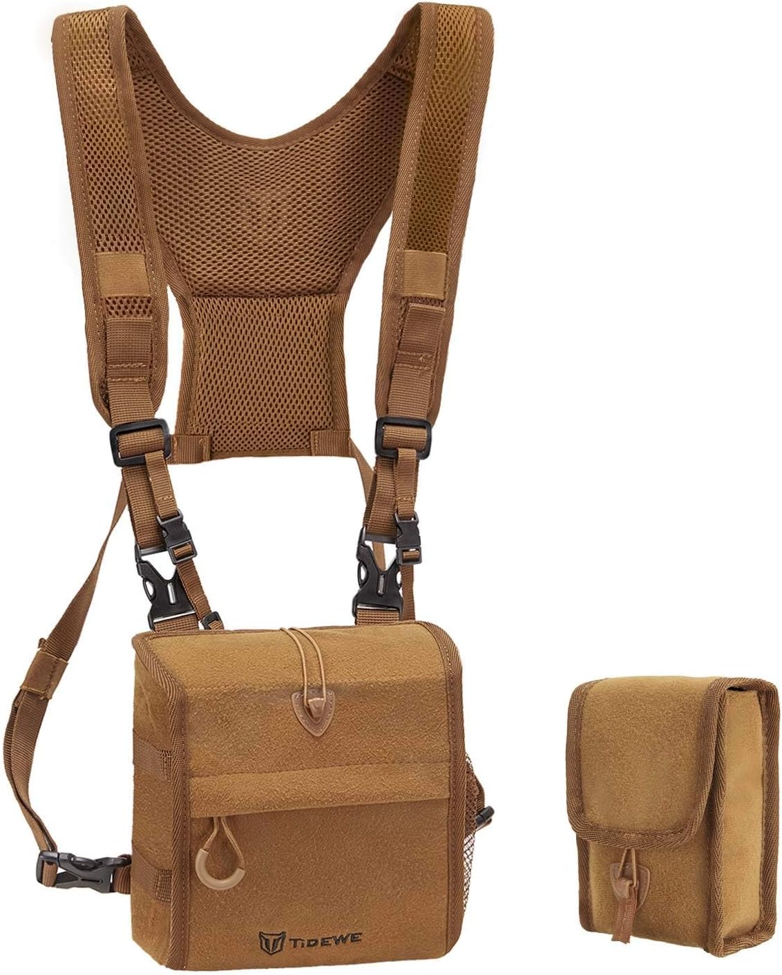 TIDEWE Bino Harness with Rangefinder Pouch for Outdoor Use