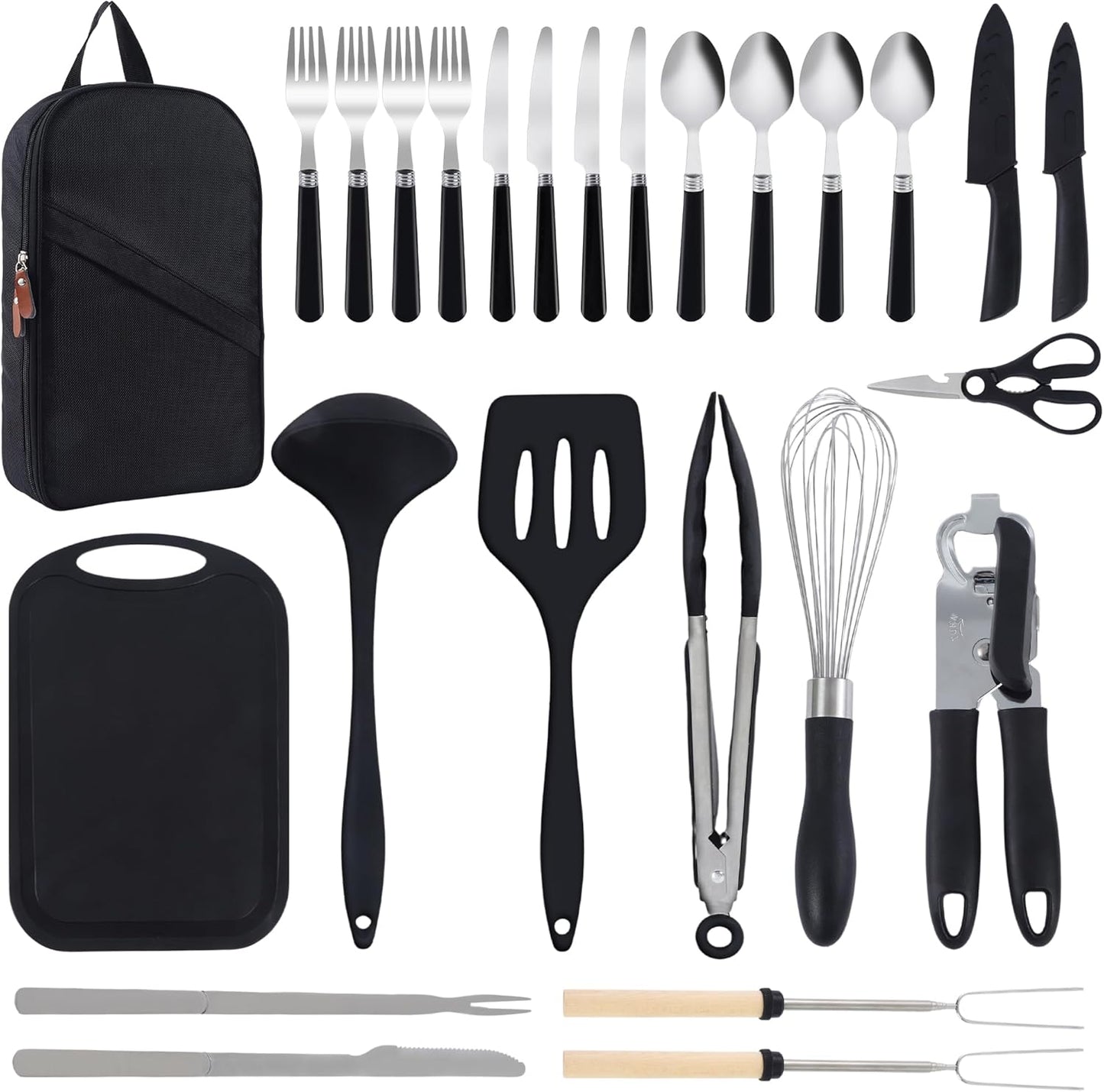 Ultimate Camping Cookware Set - 26/32Pcs Stainless Steel
