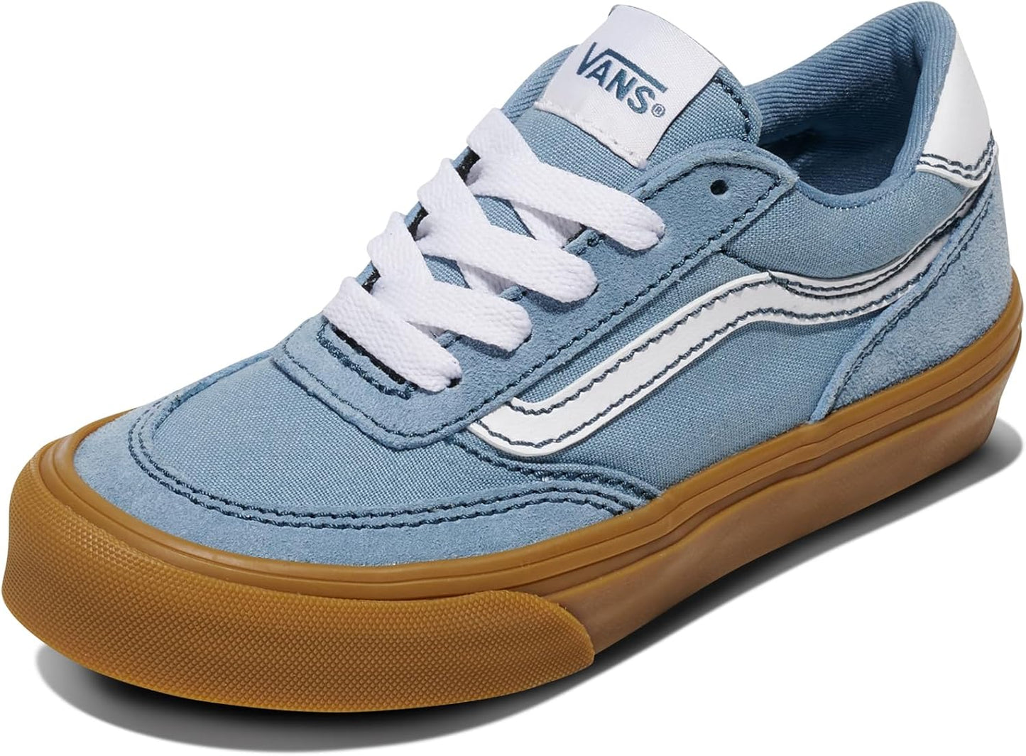 Vans Kids' Brooklyn LS Low-Top Sneakers for All-Day Comfort