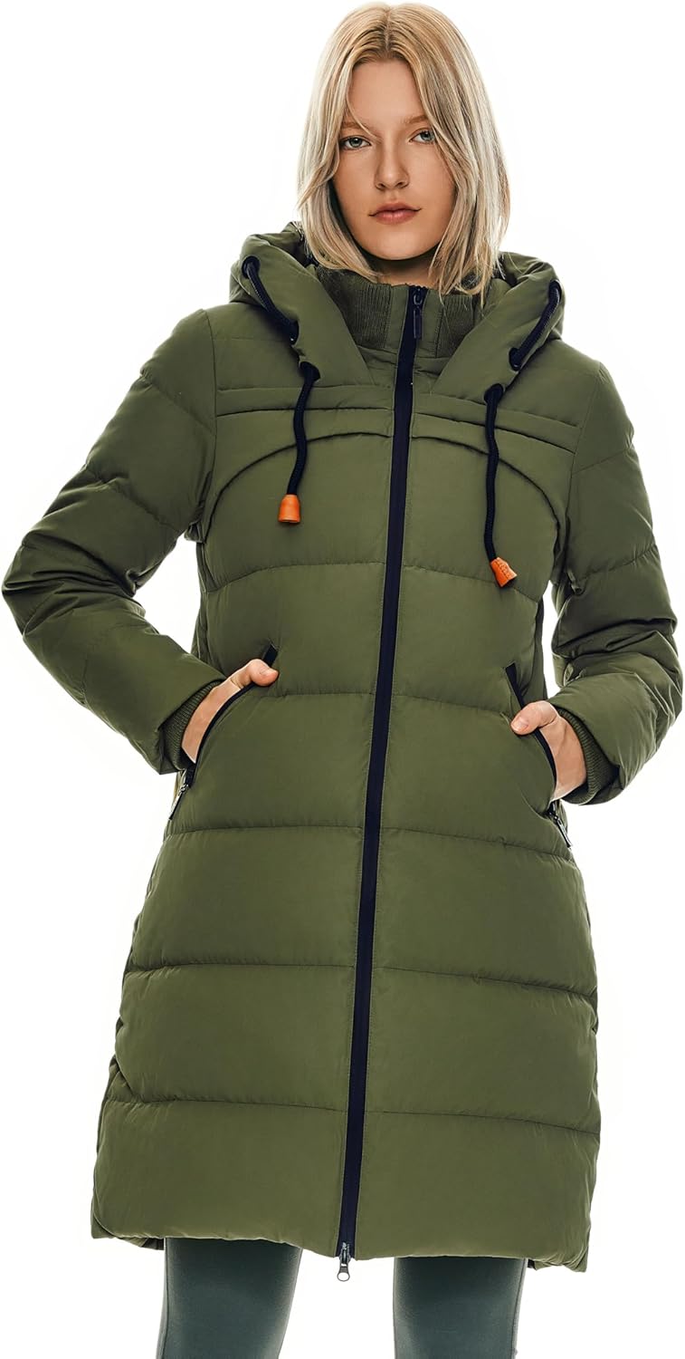 Orolay Women's Thickened Winter Down Coat for Ultimate Warmth