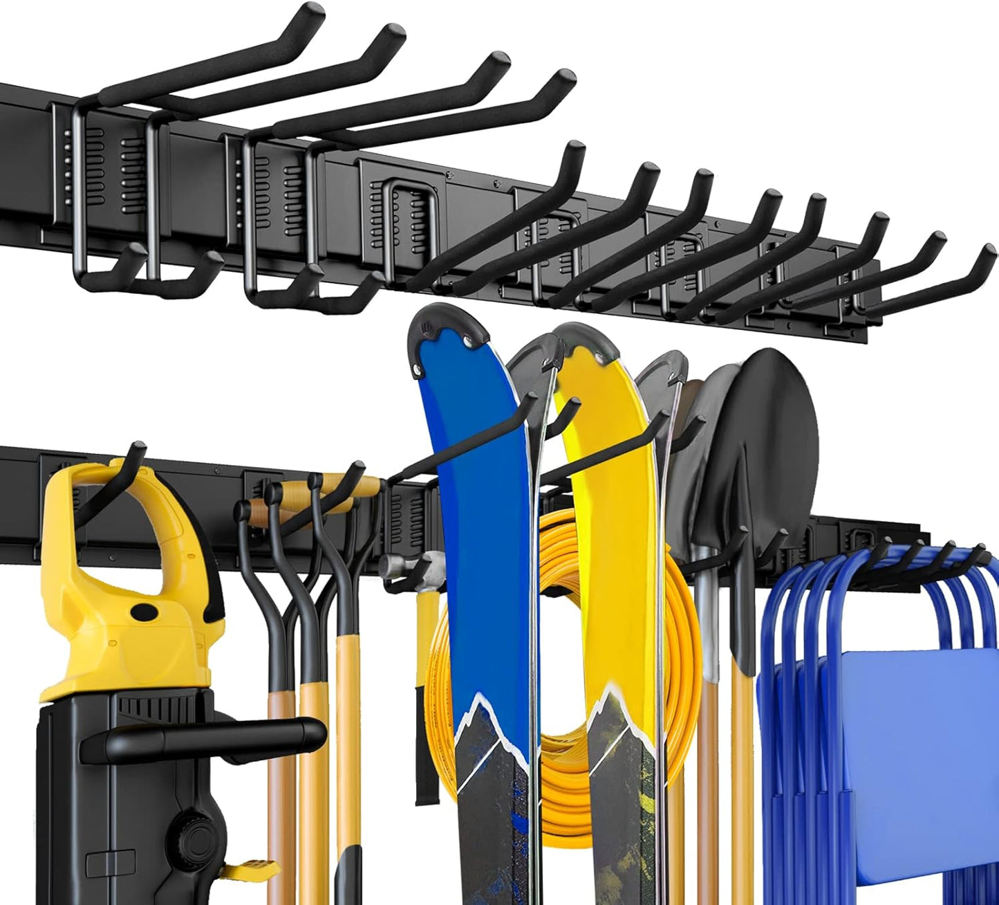 48in Garage Tool Organizer Wall Mount for Efficient Storage
