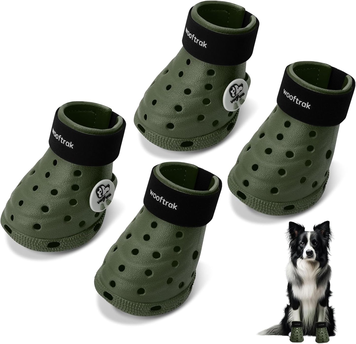 Breathable Dog Shoes for Hot Pavement - Non-Slip Booties