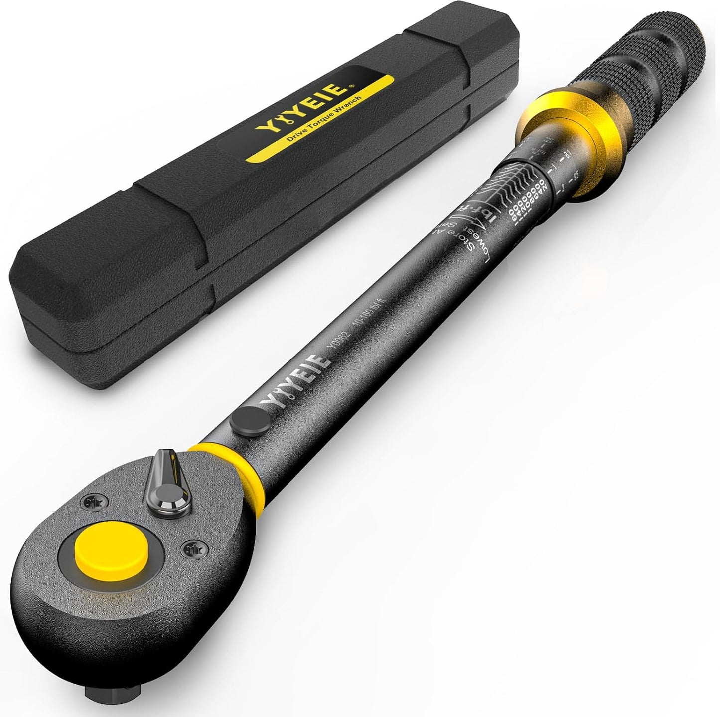 1/2-Inch Drive Torque Wrench with Upgraded Lock Ring Precision