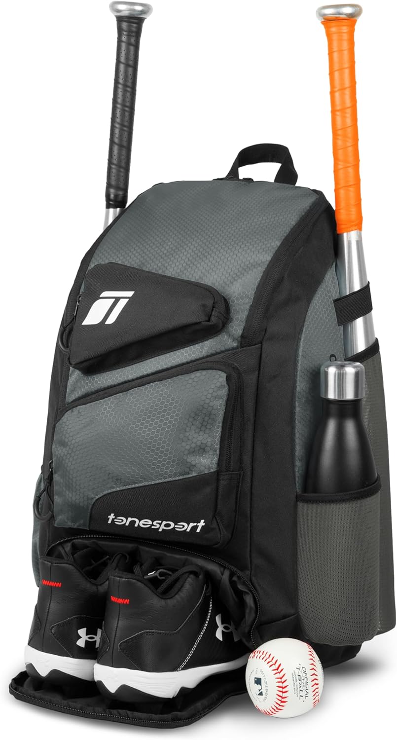 Baseball Bag - Durable Backpack for Baseball and Softball Gear