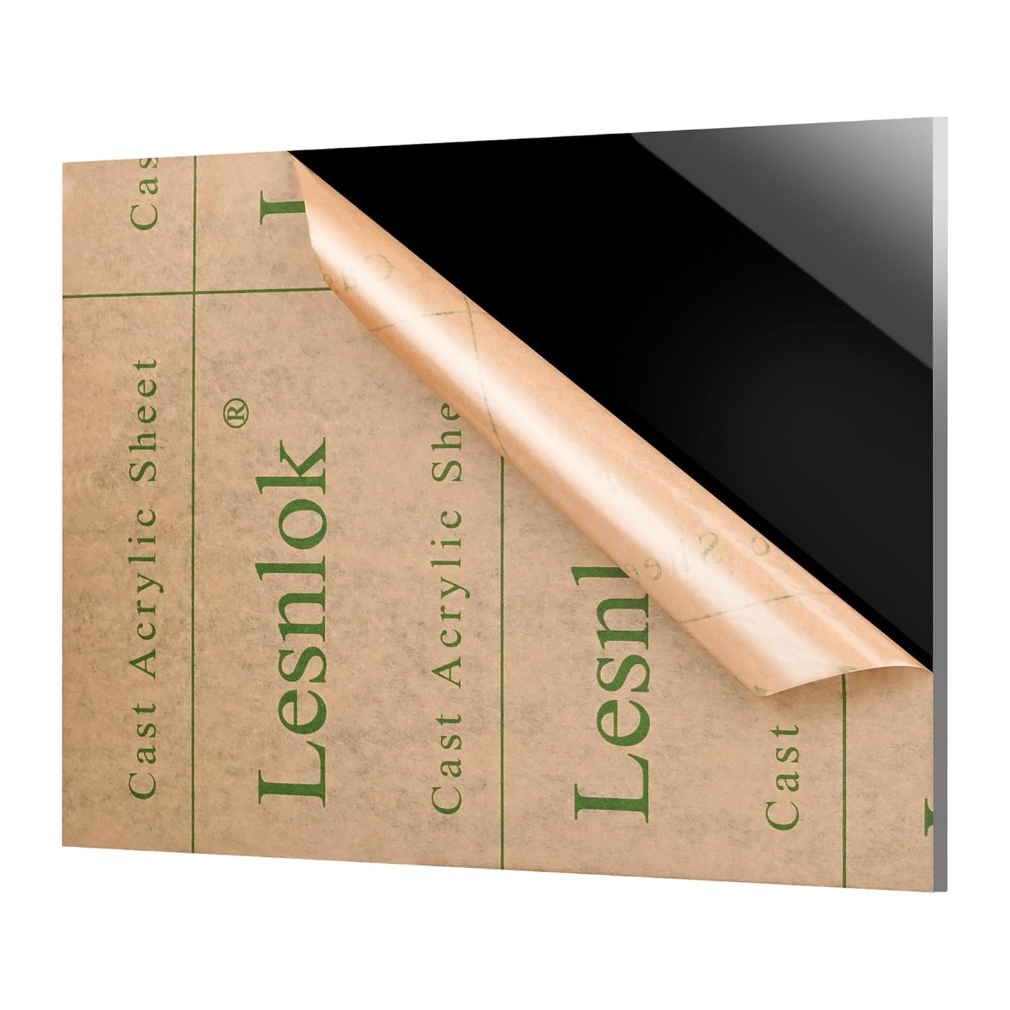 16 x 20 Black Acrylic Sheet for DIY Projects and Home Decor