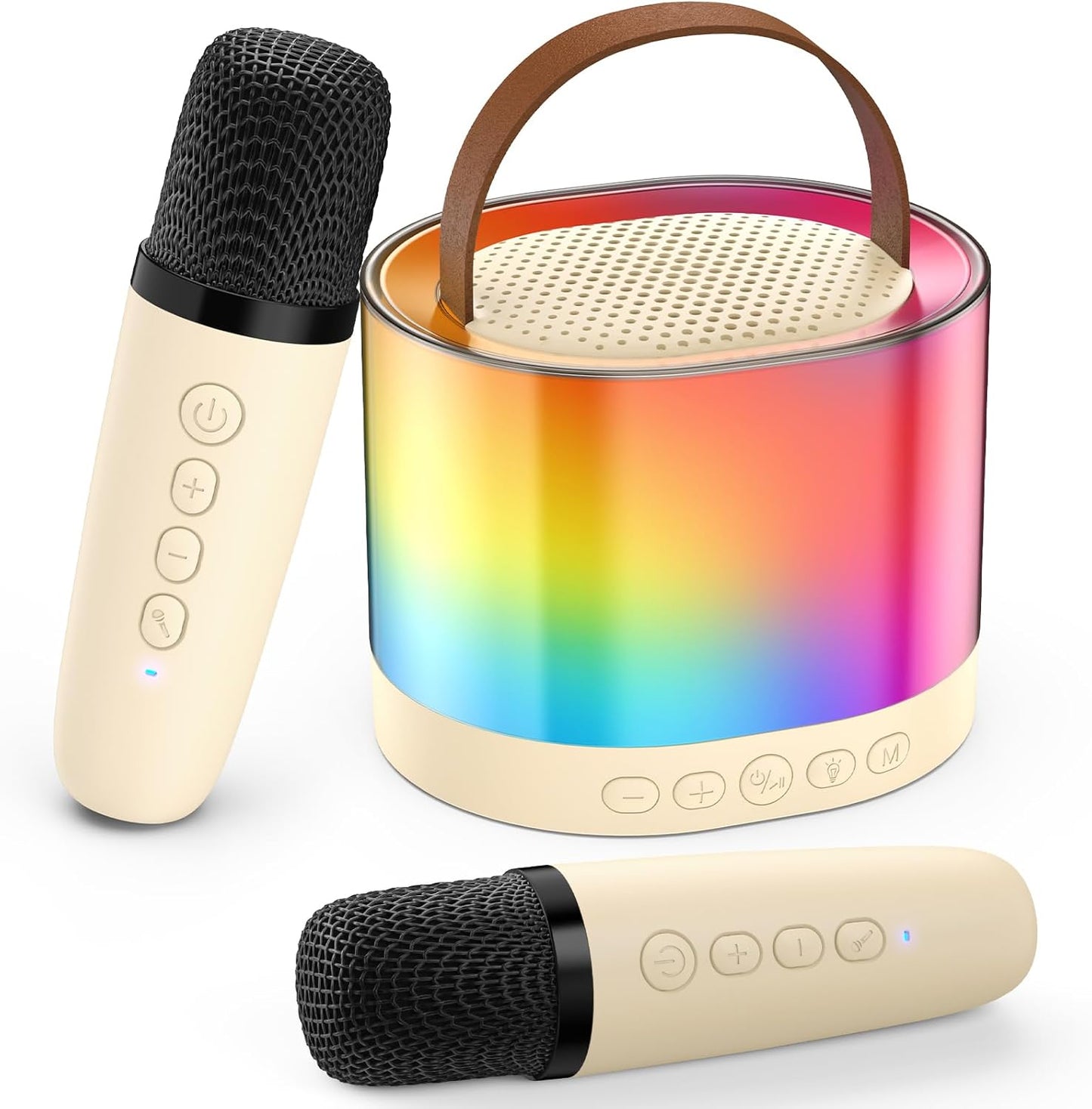 Portable Karaoke Speaker with LED Lights - PPMIC