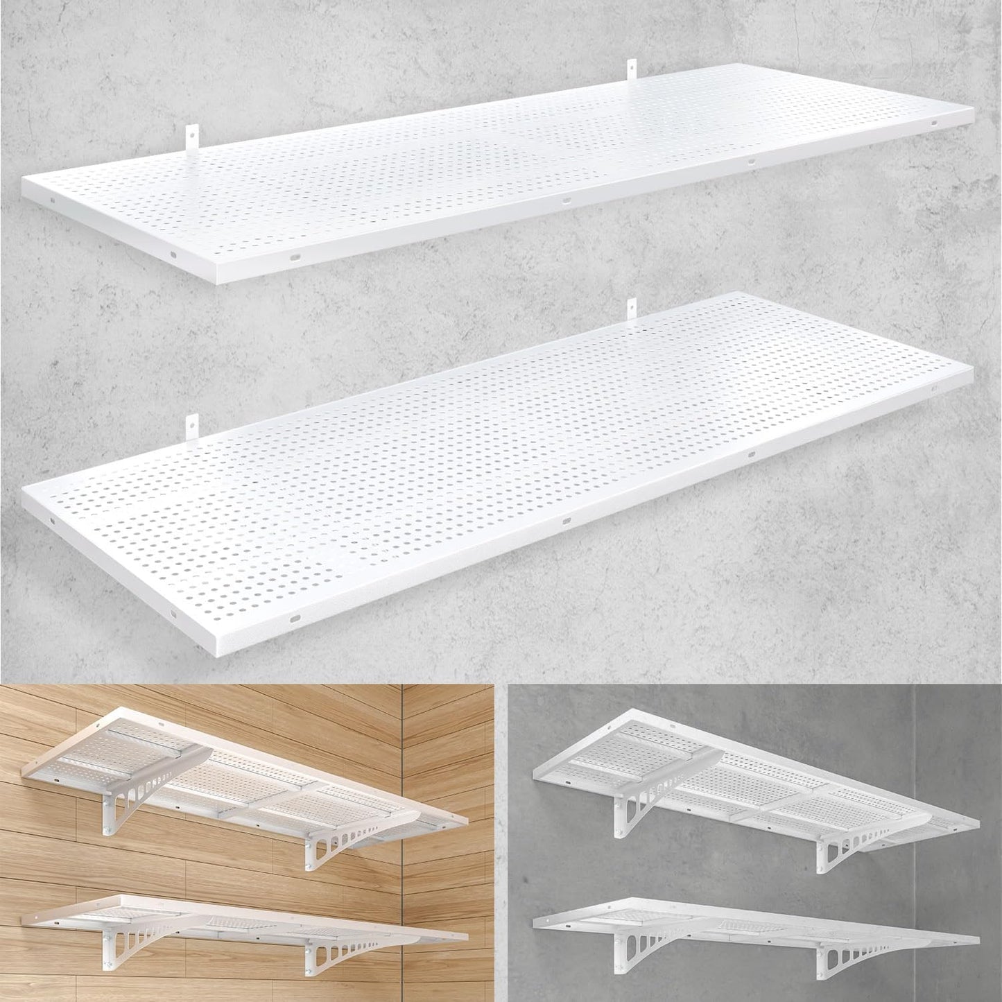 Heavy Duty Garage Wall Shelving for Maximum Storage Capacity