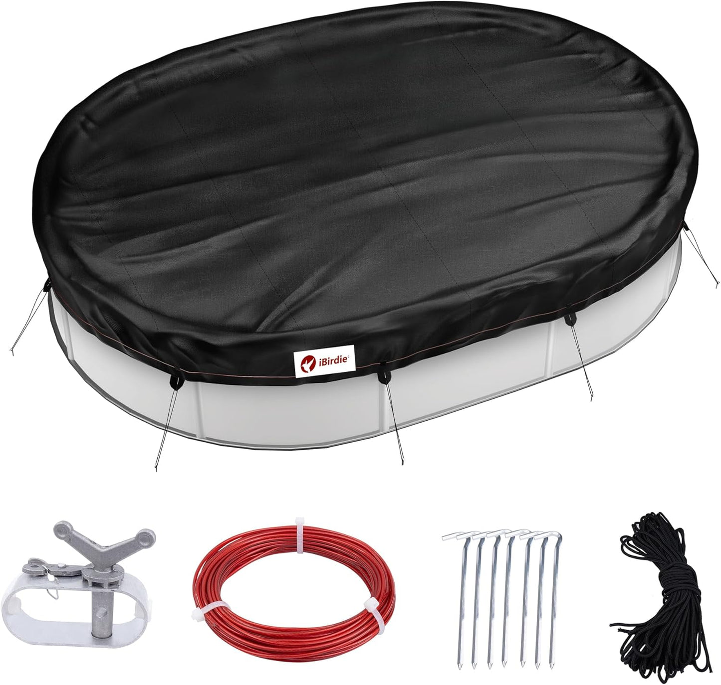 iBirdie Winter Pool Cover for 10ft x 16ft and 11ft x 17ft Pools