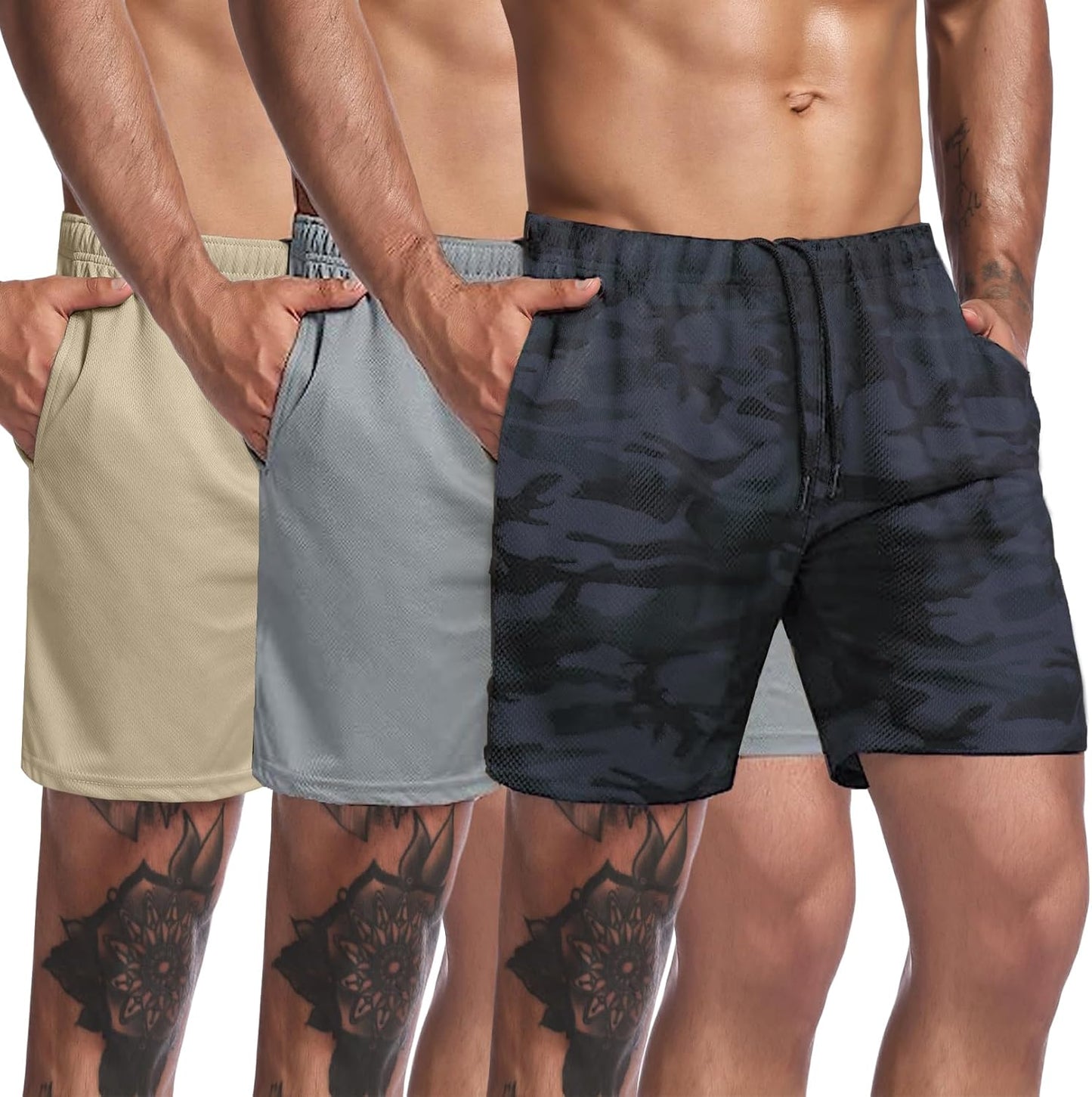 COOFANDY Men's Athletic Shorts - Lightweight Gym Workout Gear