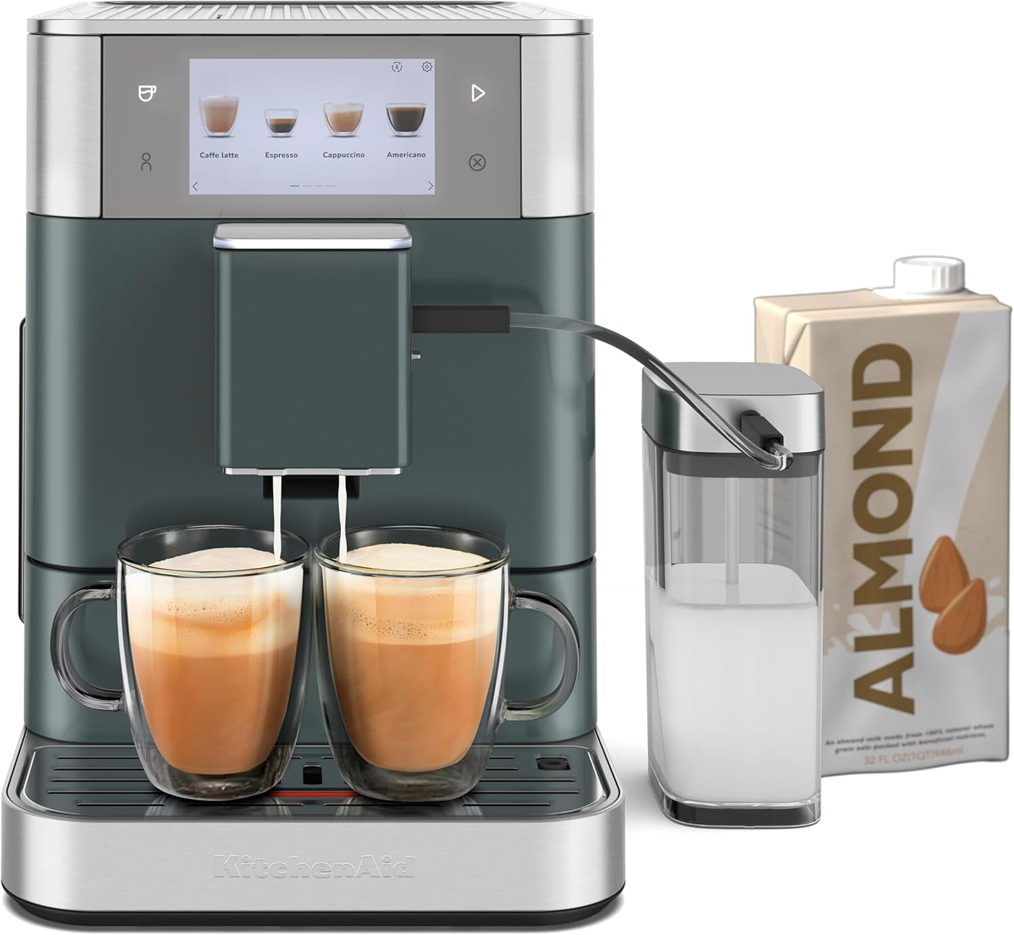 KitchenAid Espresso Machine: Enjoy Plant-Based Milk Options!
