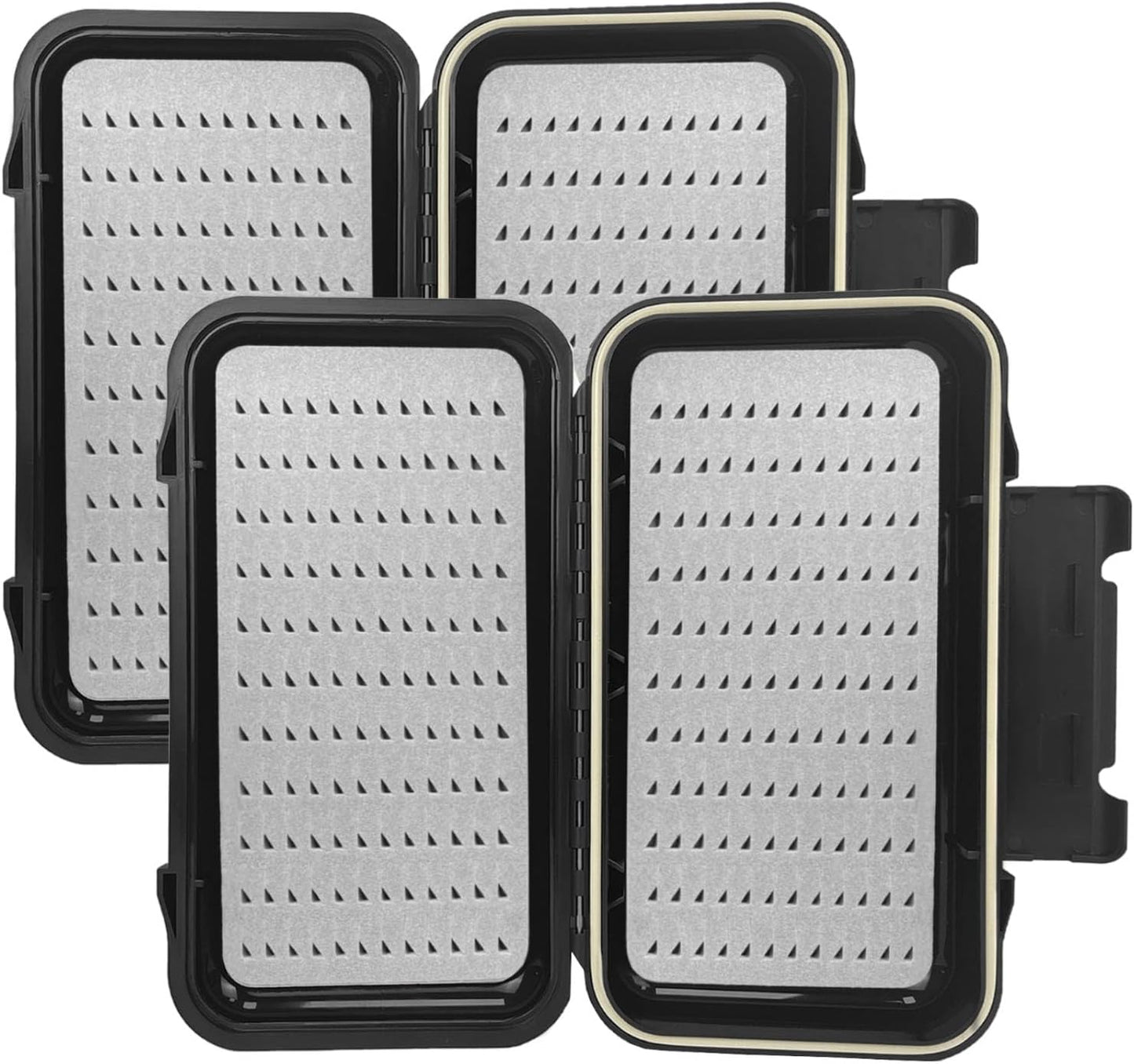 Aventik Waterproof Fly Fishing Box - Easy Grip Foam