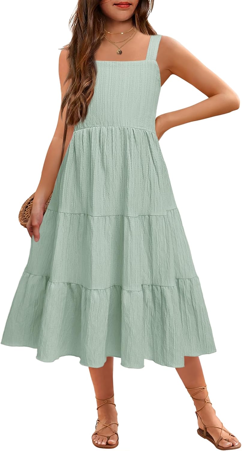 Arshiner Toddler Girl's Summer Cami Dress for Stylish Fun