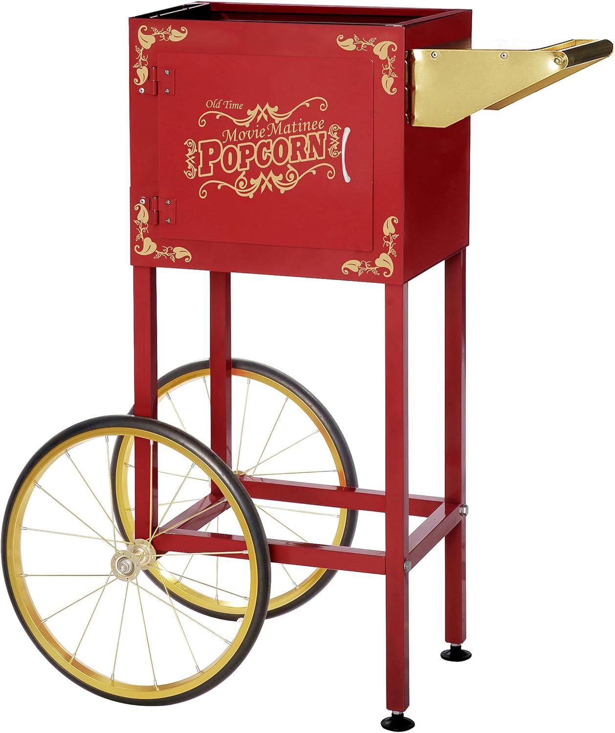 Popcorn Cart for Matinee Poppers - Great Northern Red Stand