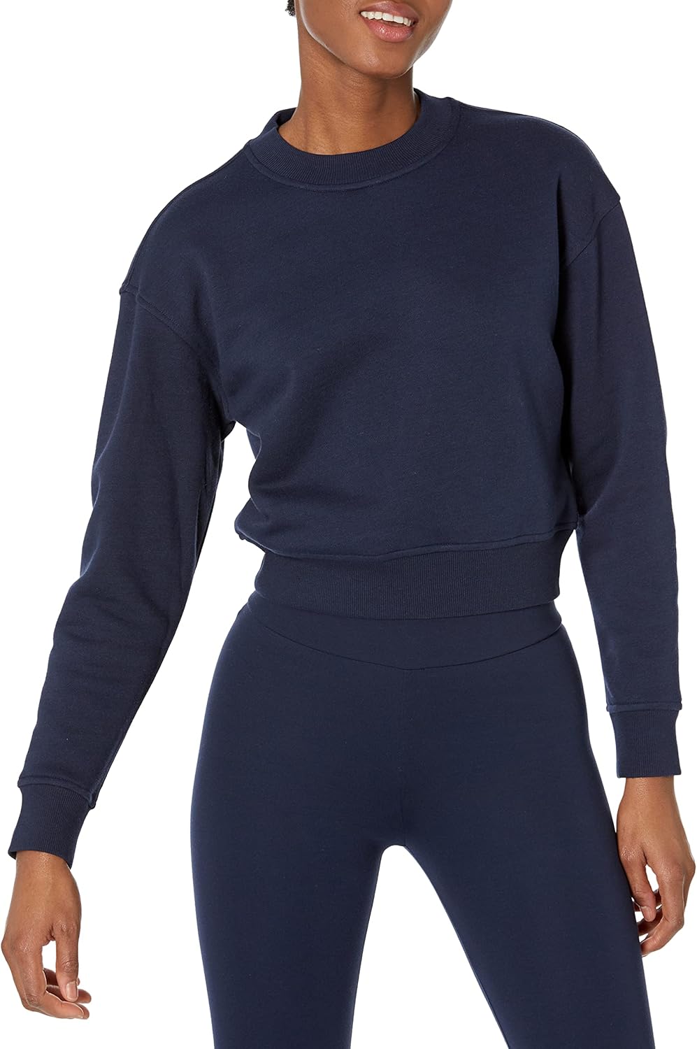Plus Size Cozy Cropped Sweatshirt