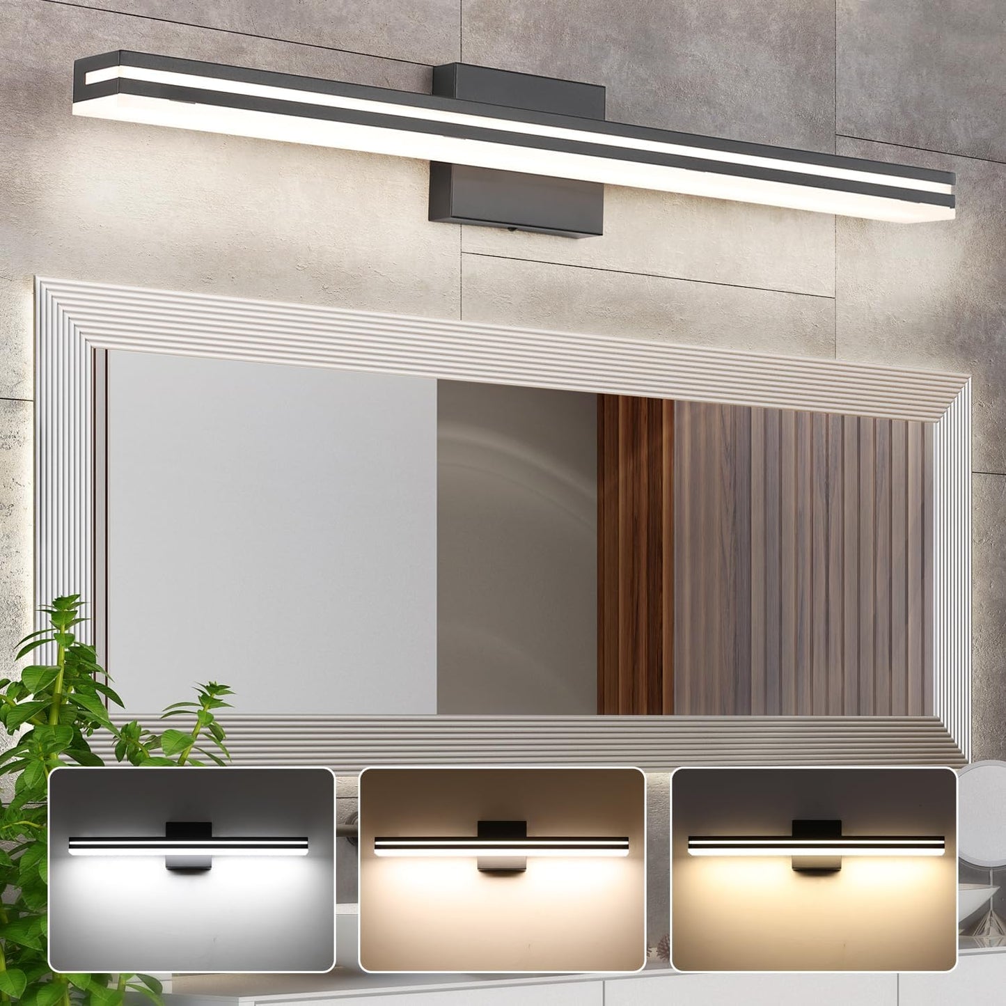 SineRise LED Modern Bathroom Vanity Light Bar for Stylish Lighting