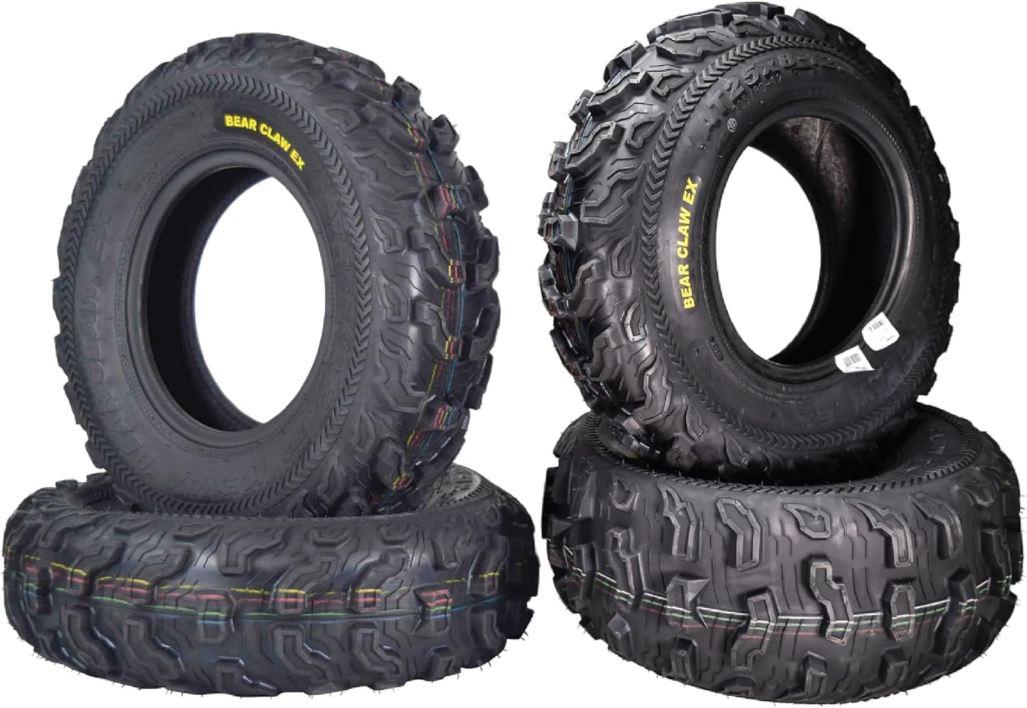 Kenda Bearclaw EX Tires 25x8-12 & 25x10-11 for All Terrain