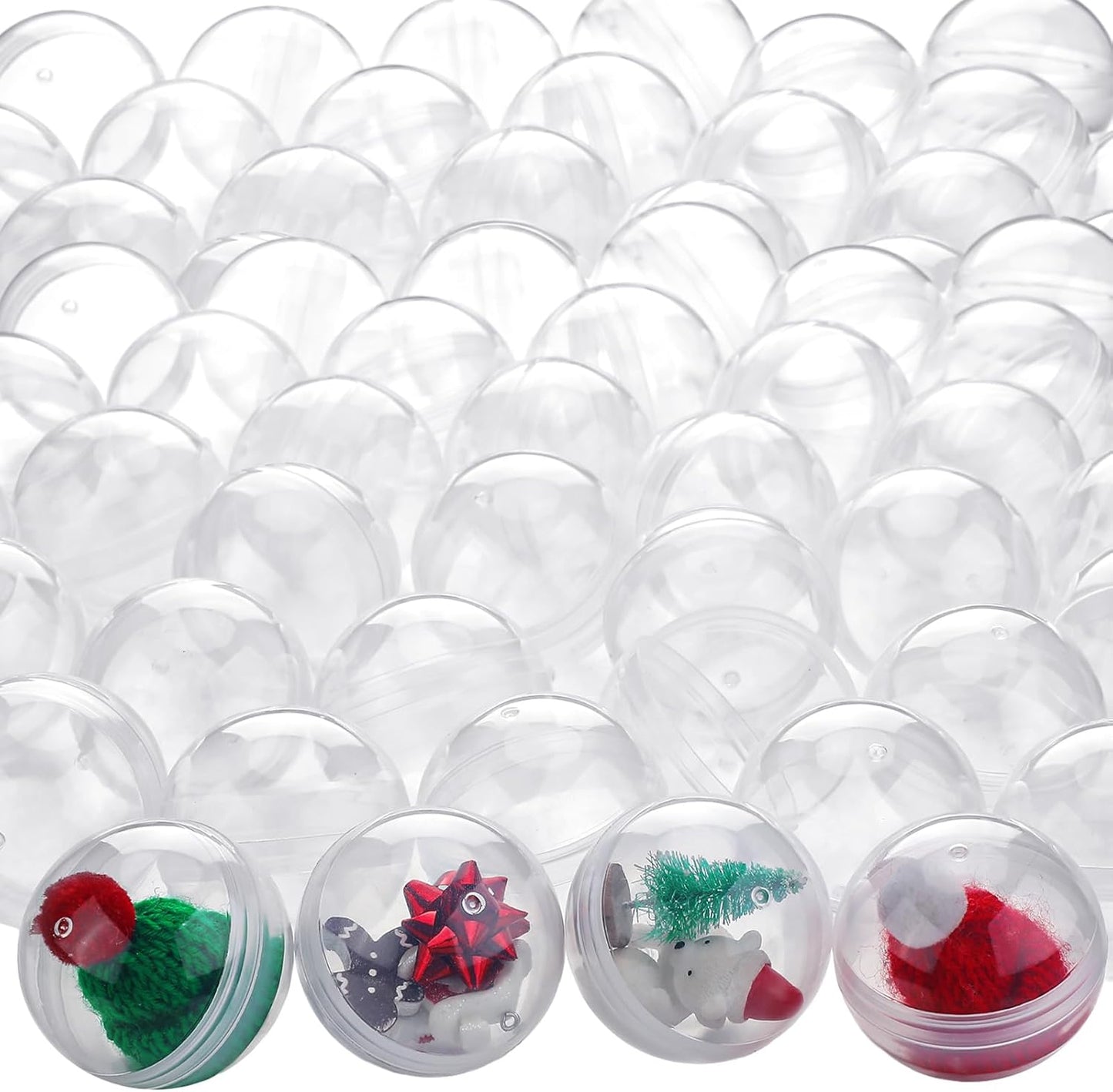 Sosation 150 Pcs 2 Inch Gumball Vending Machine Capsules