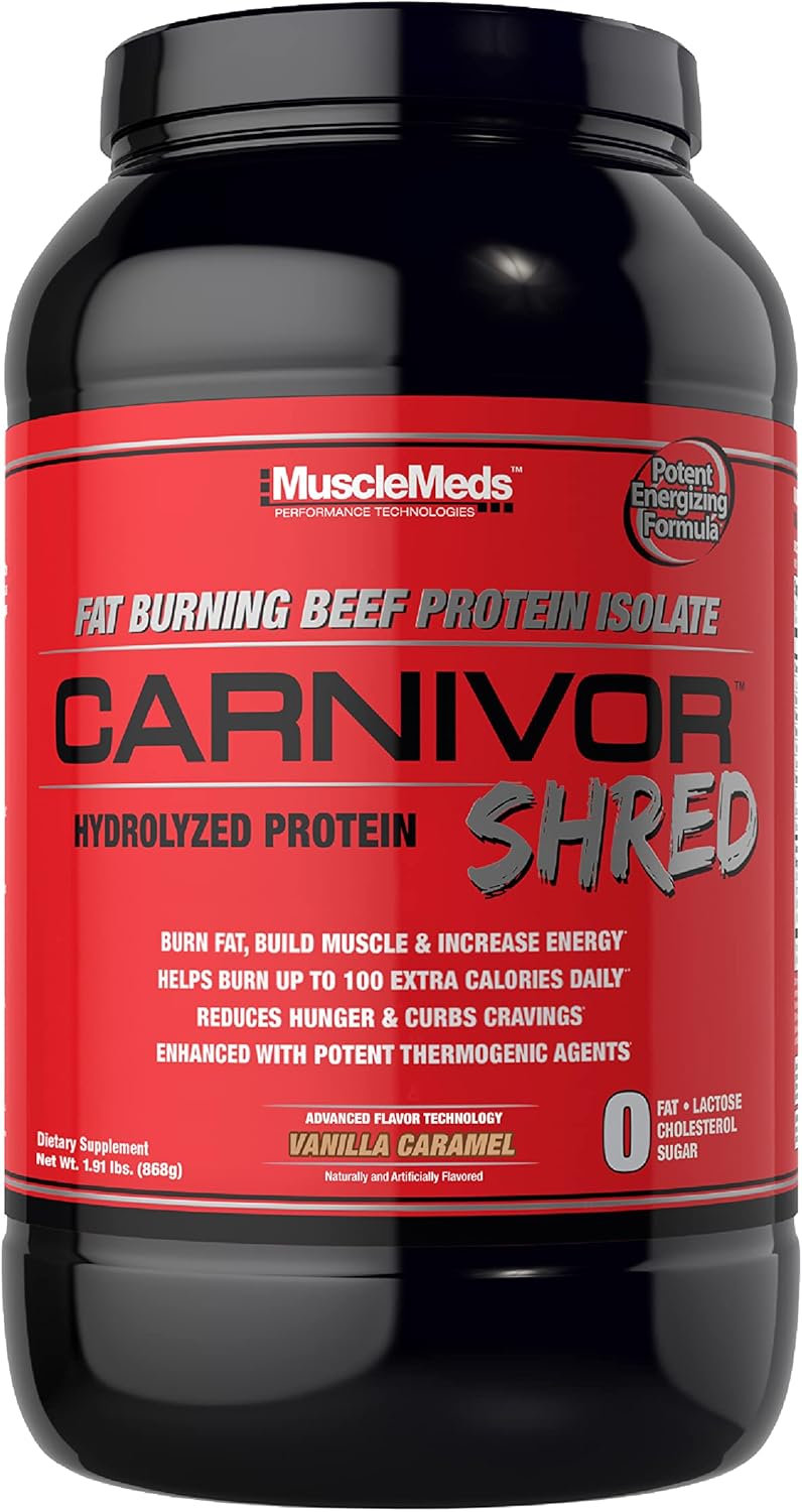 MuscleMeds Carnivor Shred Fat Burning Protein for Weight Loss
