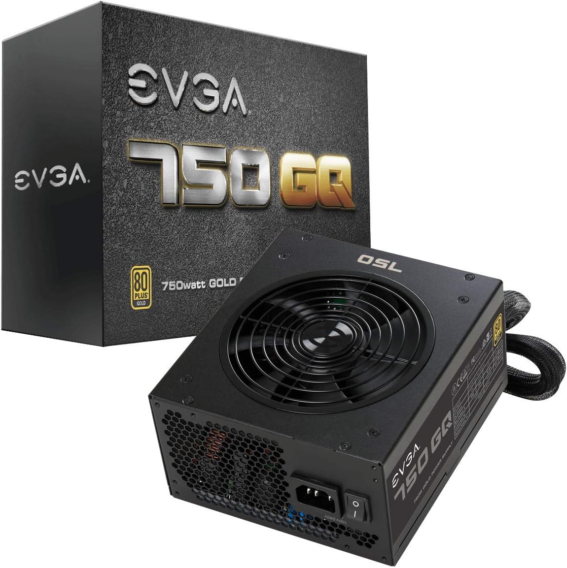 EVGA 750W Semi-Modular Power Supply | 80+ Gold Efficiency