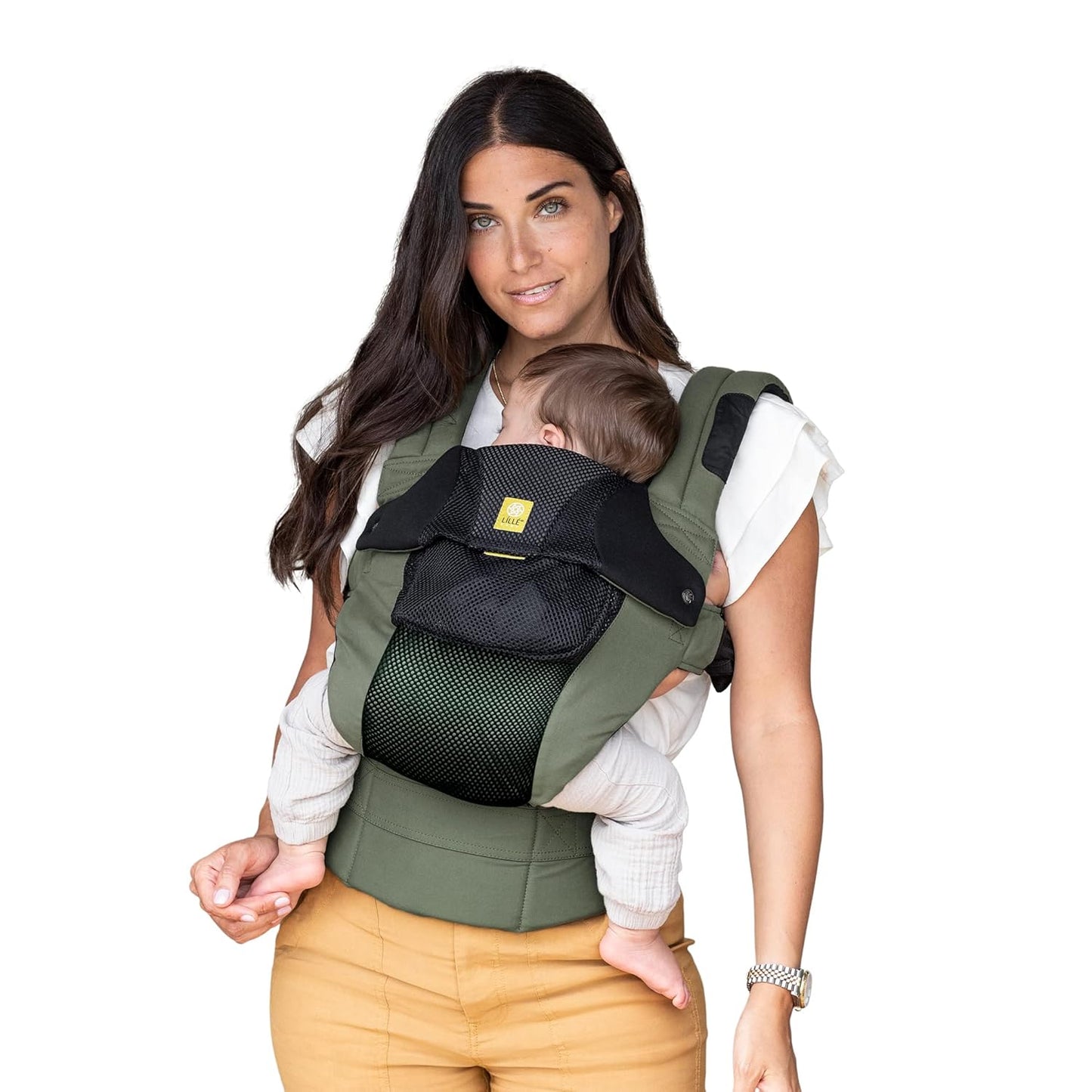 LILLEbaby 6-in-1 Airflow Baby Carrier, Lumbar Support, 360 Wearing