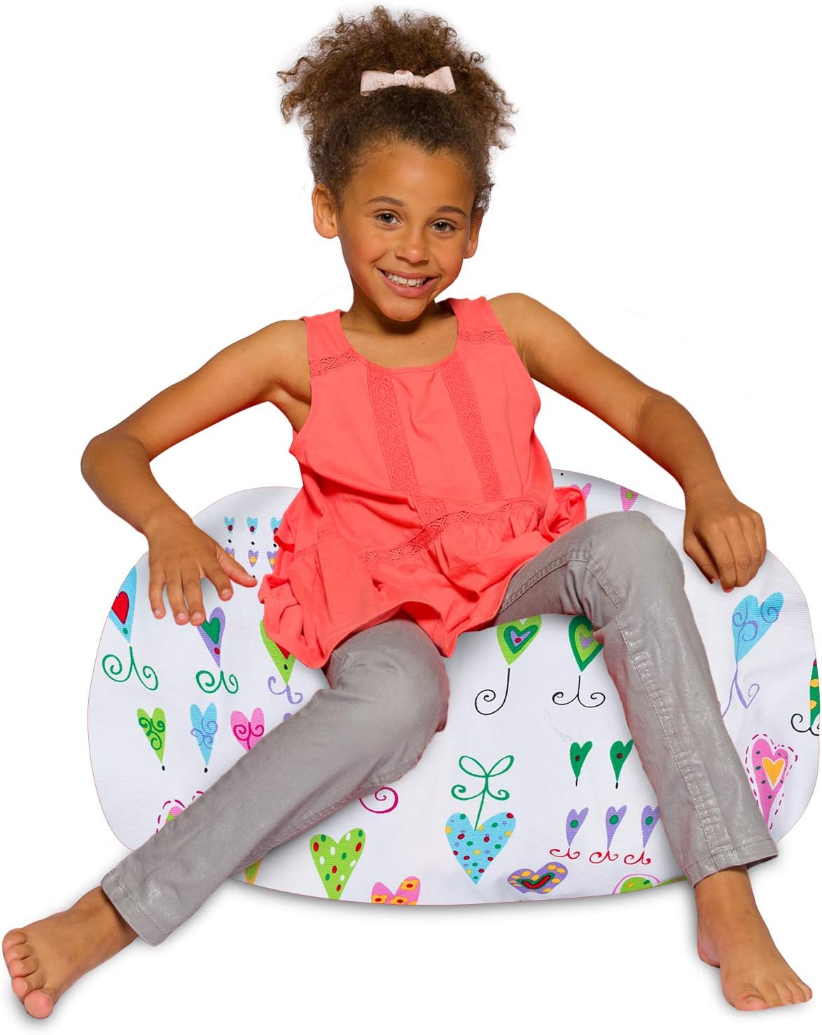 Posh Creations Bean Bag Chair for Kids and Adults - 27in Comfort