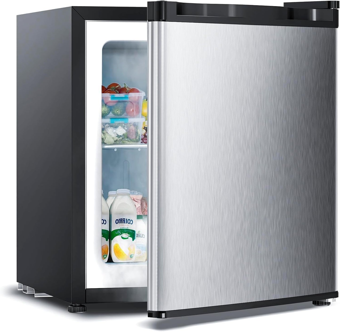1.2 Cu.ft Upright Freezer with Adjustable Thermostat for Home