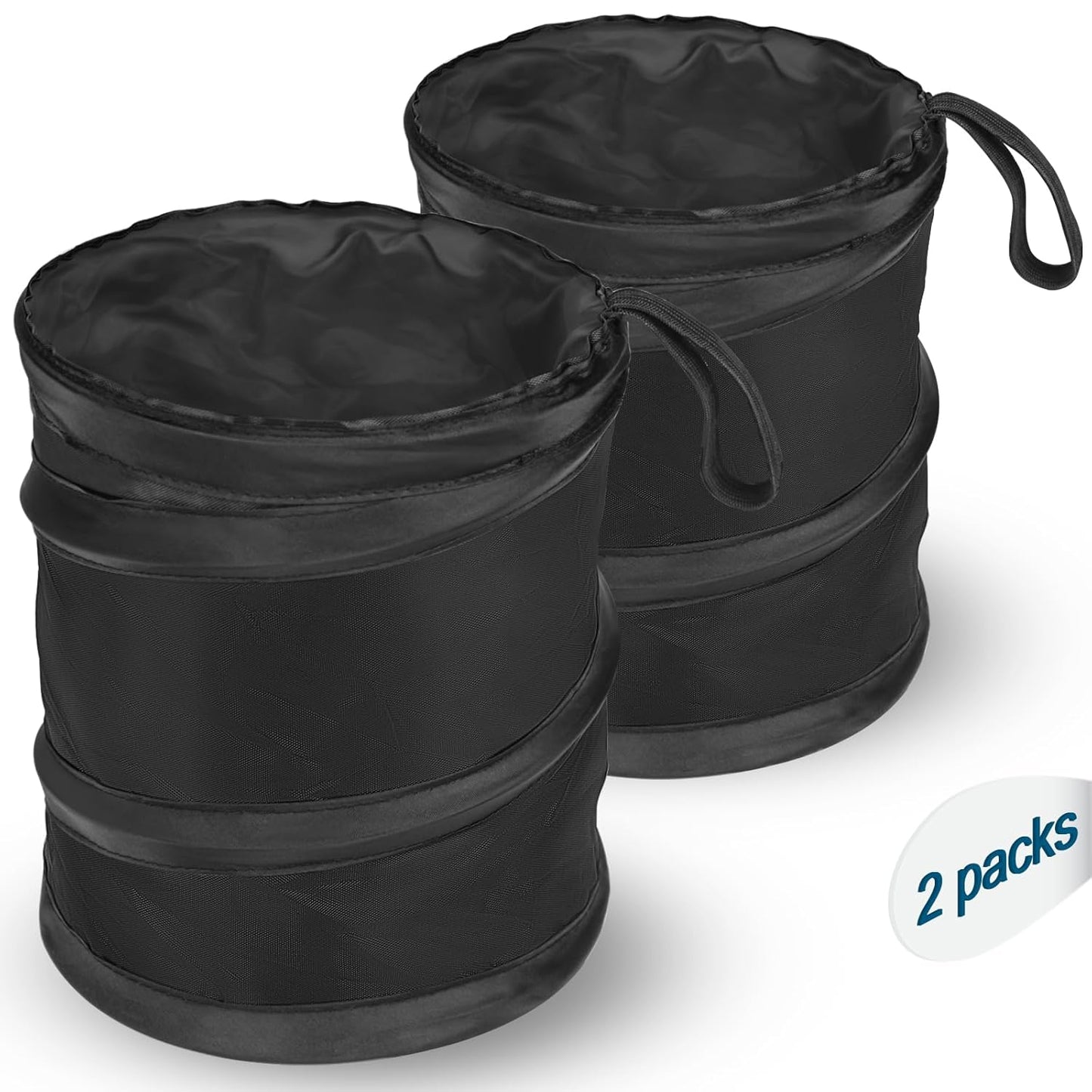Compact Waterproof Car Trash Can Duo by Kincown
