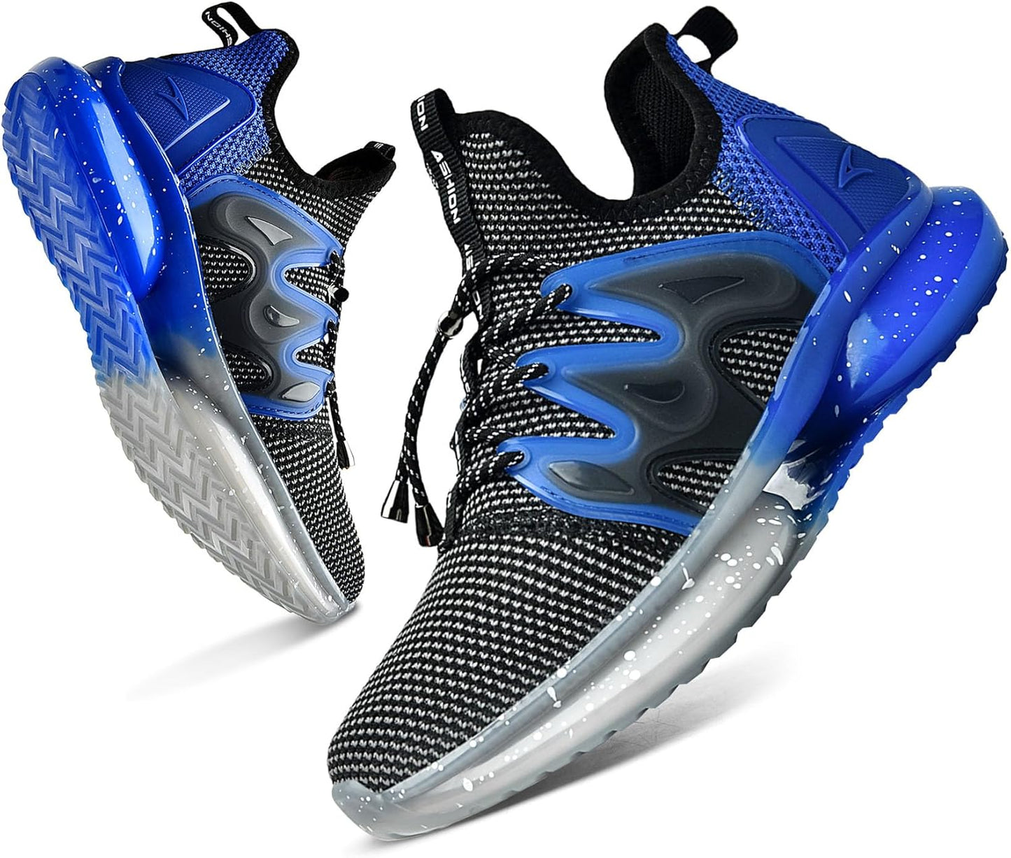 WETIKE Boy's Lightweight Running Sneakers for Active Kids