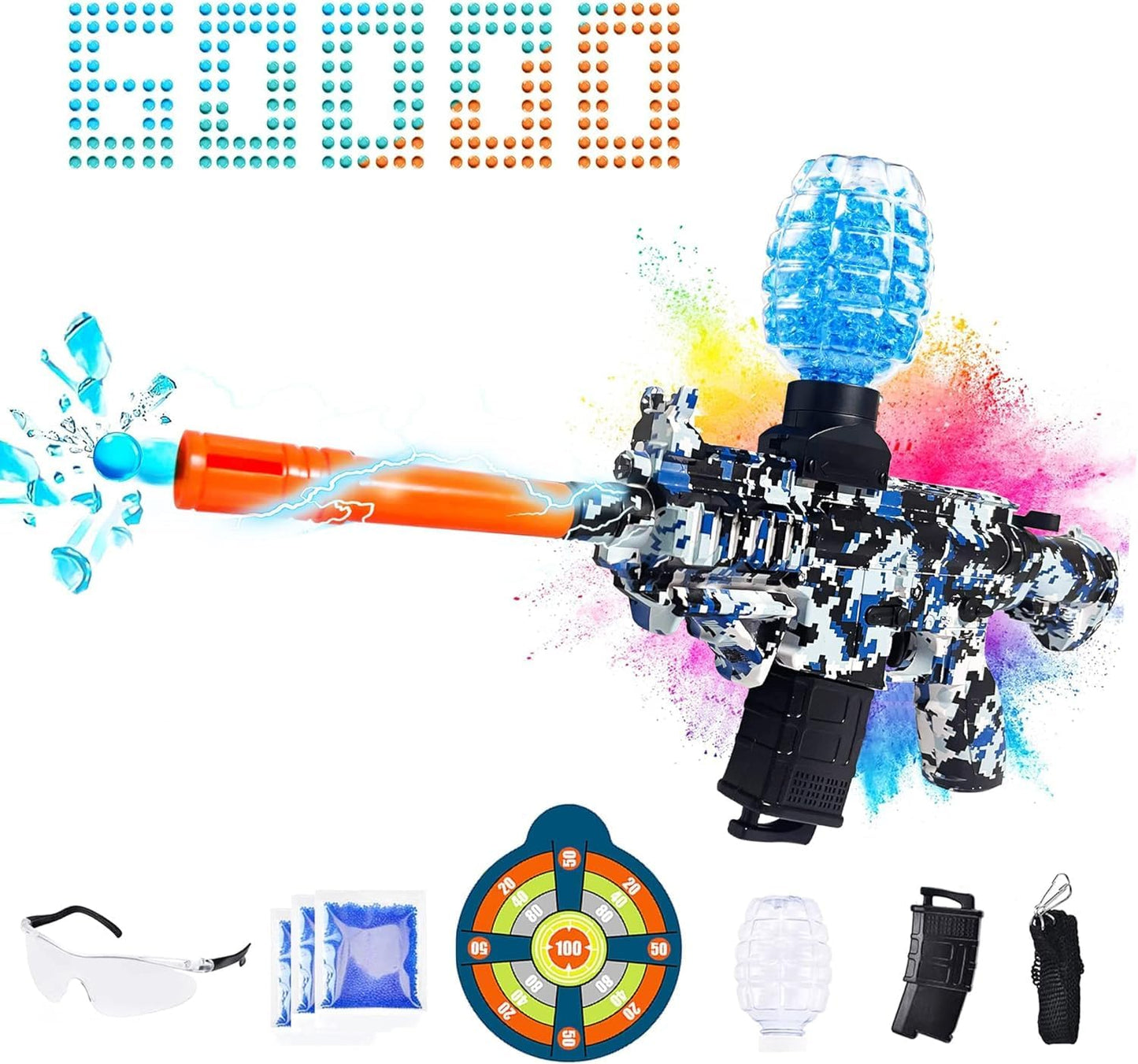 JANNIRESS Electric Blaster Toys for Outdoor Team Games Fun