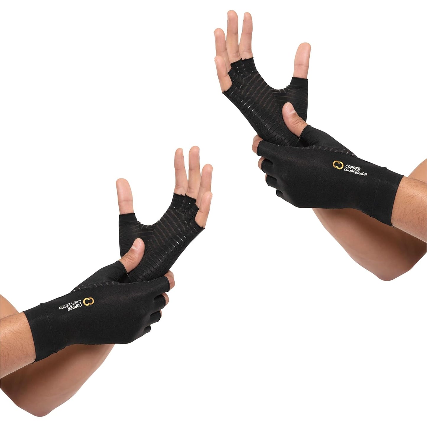 Copper Compression Arthritis Gloves for Pain Relief and Support
