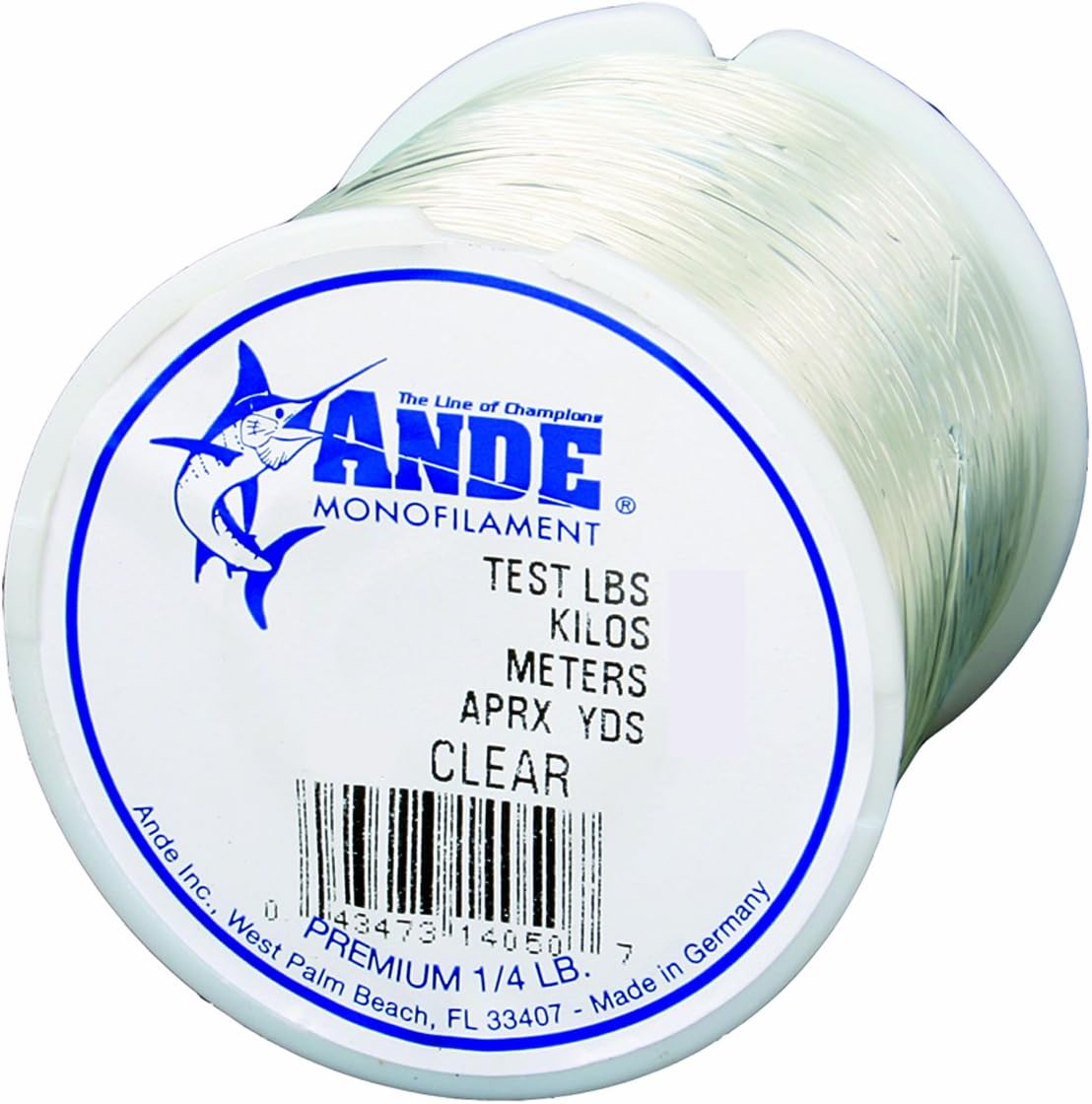 Ande Premium Clear Monofilament Line 300 lb Test: Strong & Reliable