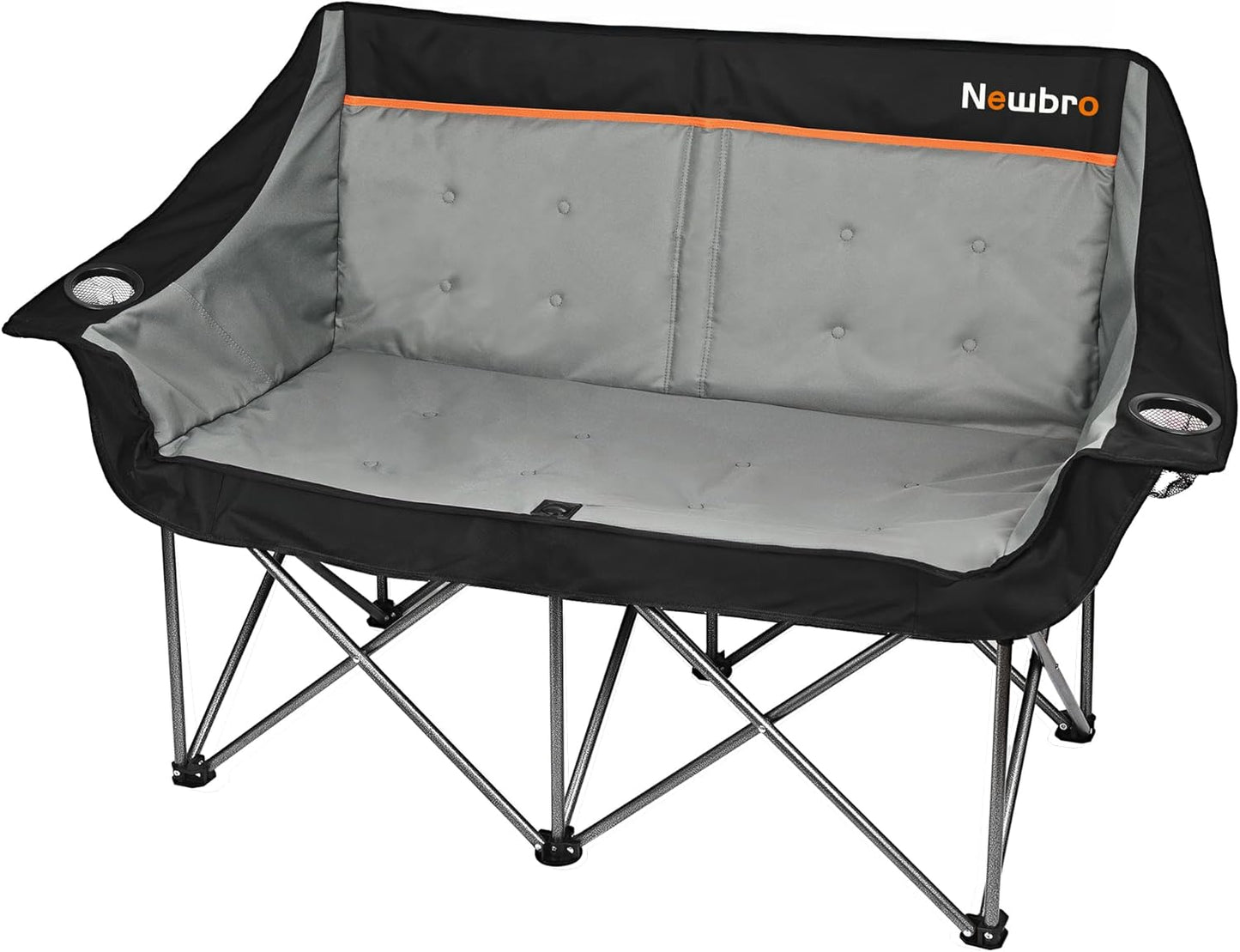 Oversized Double Camping Chair for Adults - Heavy Duty Loveseat