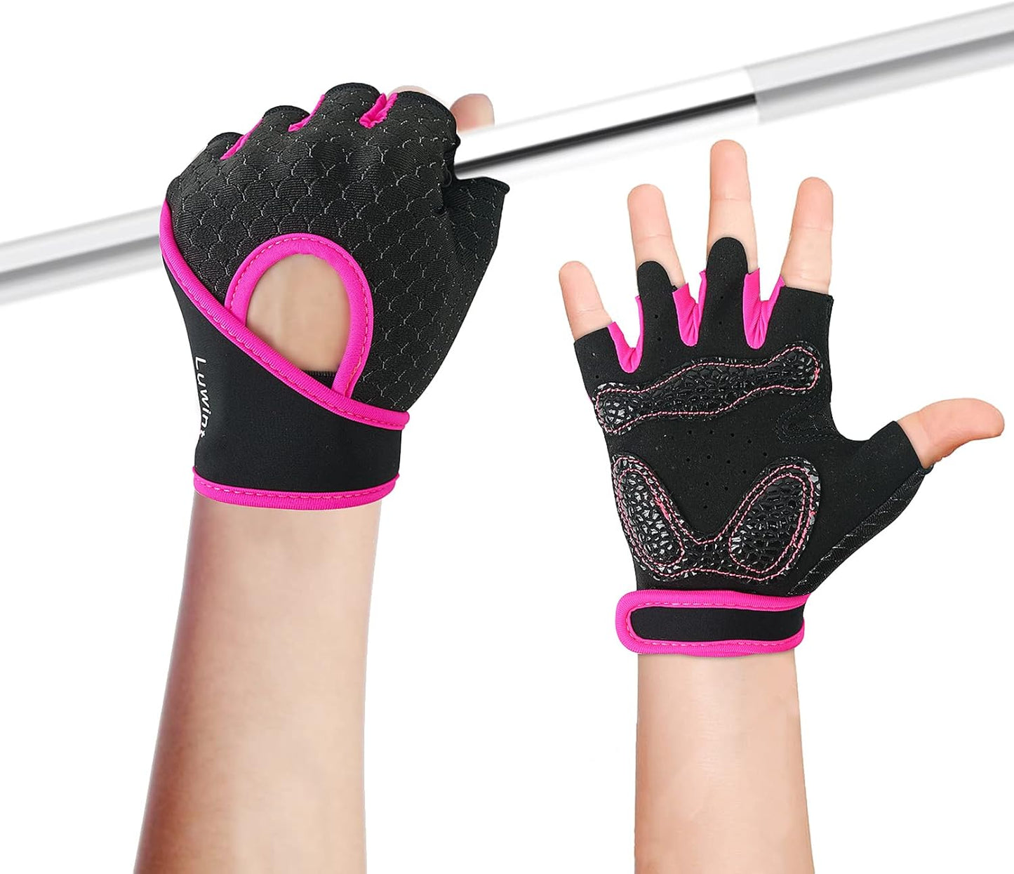 Luwint Kids Ventilated Workout Gloves: Enhanced Grip for Youth Gym Training