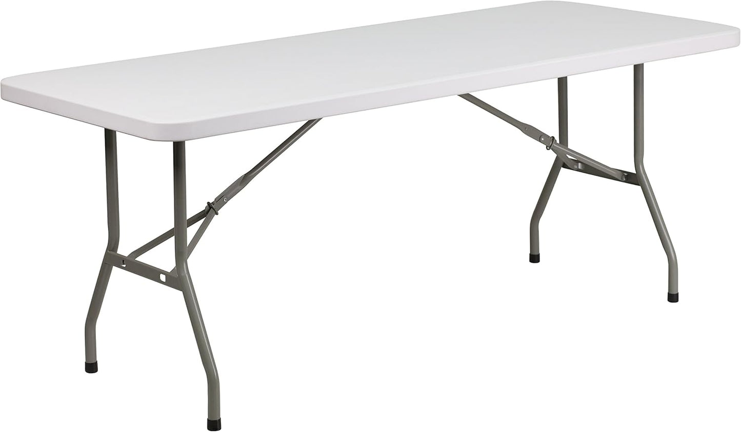 Elon 6ft Rectangular Folding Event Table for Indoor/Outdoor Use