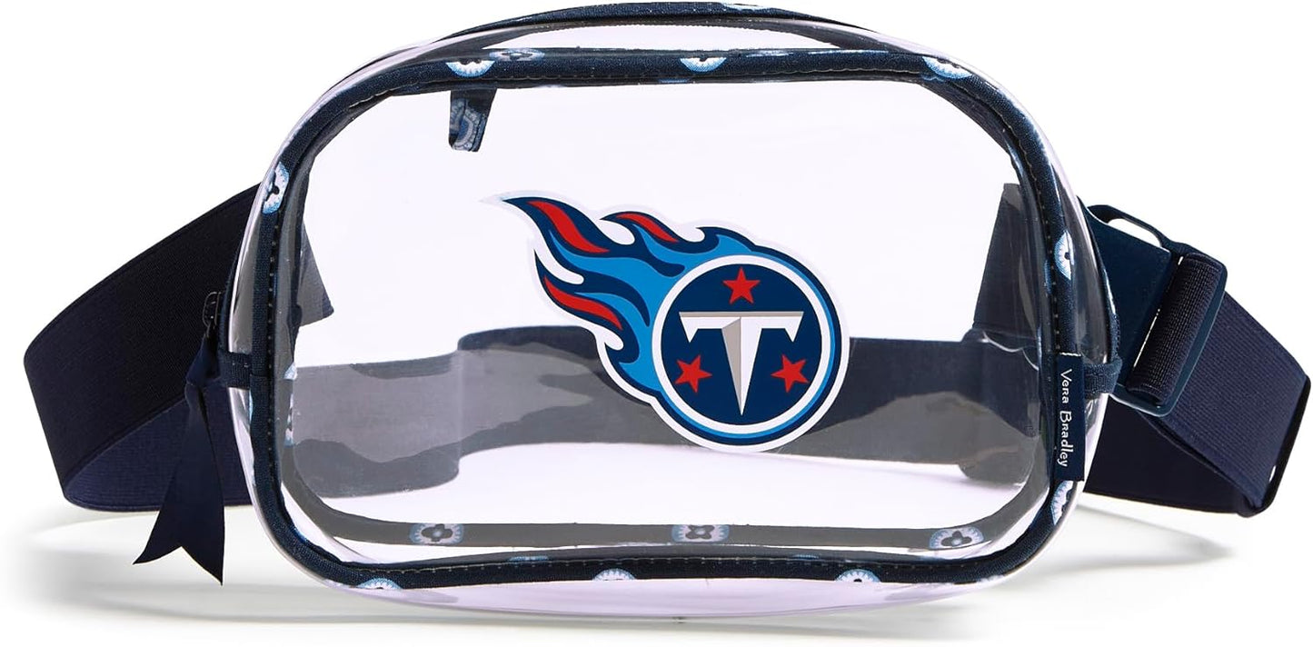 Vera Bradley Women's NFL Clear Small Belt Bag for Team Spirit