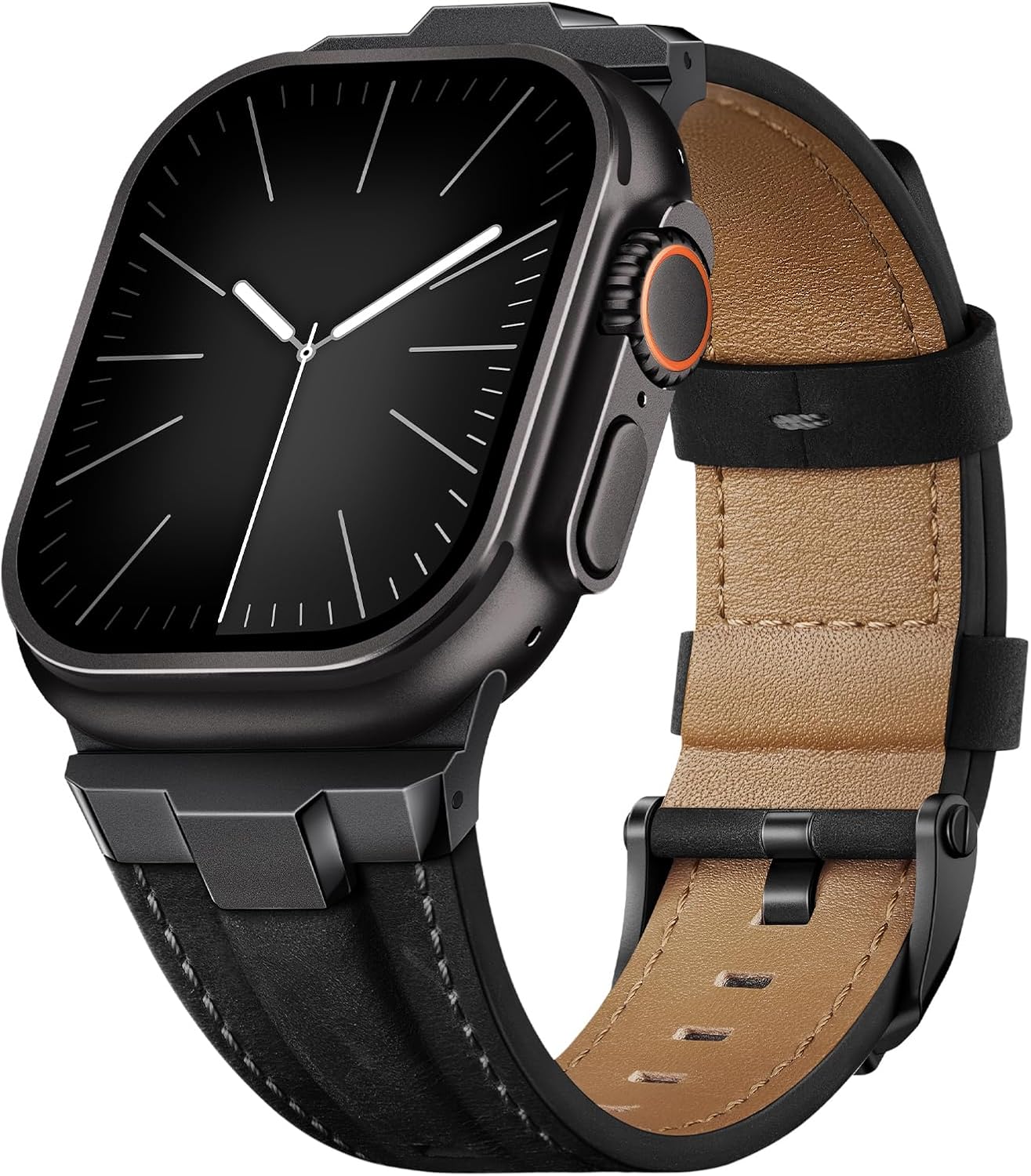 Genuine Leather Apple Watch Band for Durability