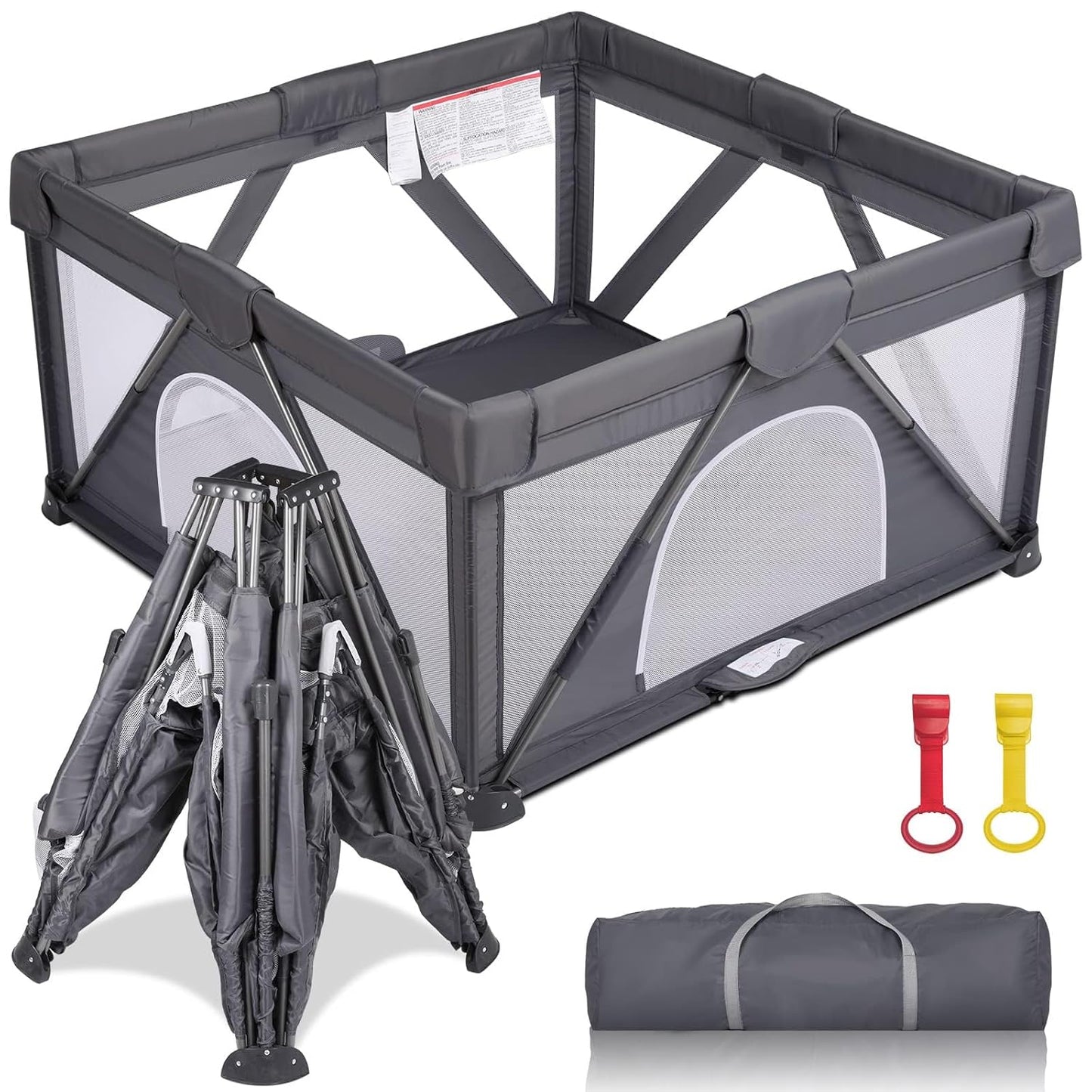 Foldable Baby Playpen for Safe Indoor and Outdoor Use