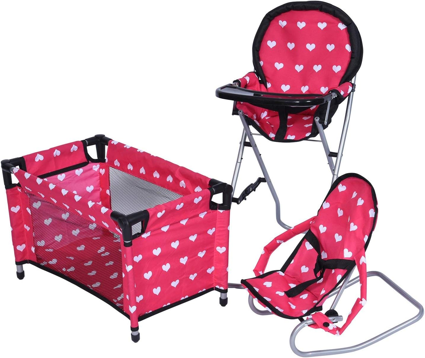 Mega Baby Doll Accessories Set for 18 Inch Dolls - Fun Playtime