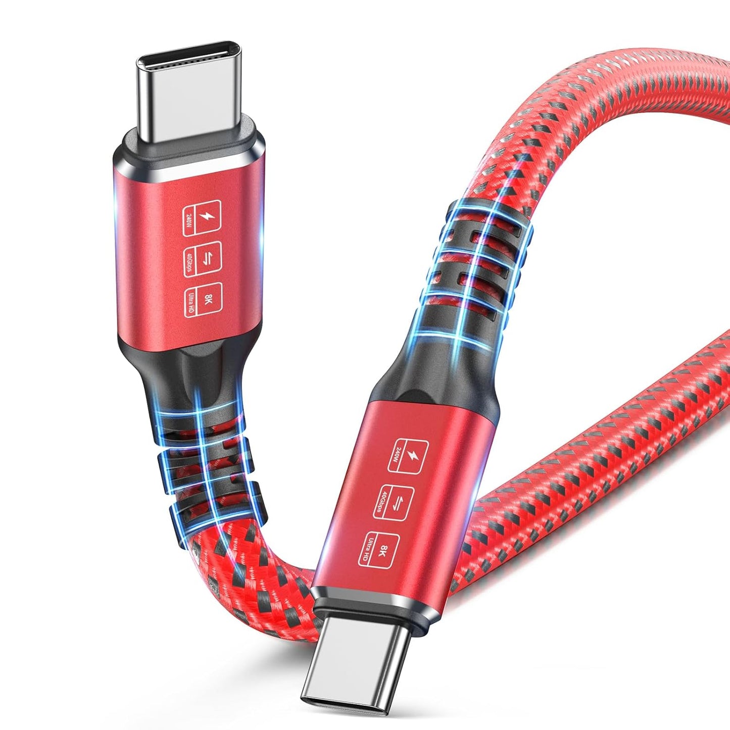 High-Speed Thunderbolt 4 Cable - 40Gbps Data Transfer