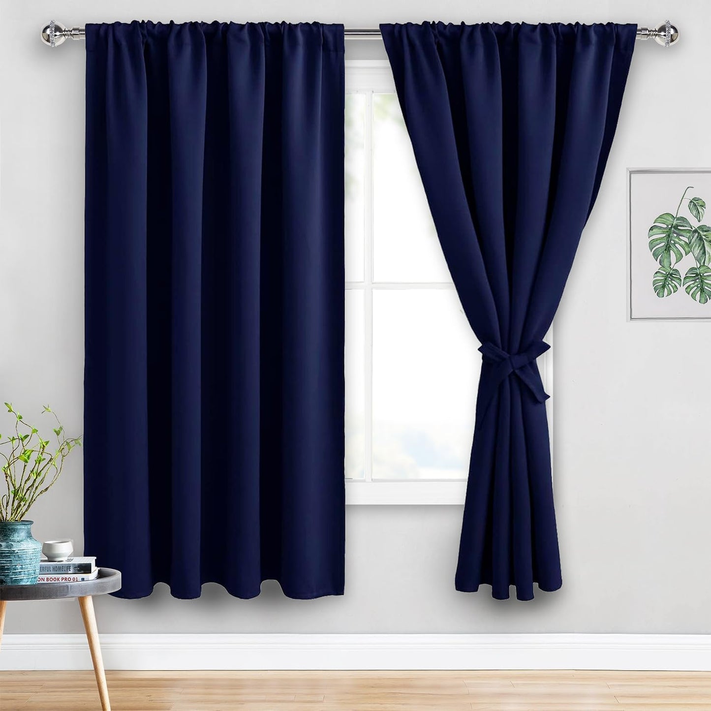 JIUZHEN Blackout Curtains for Bedroom - Thermal Insulated Privacy