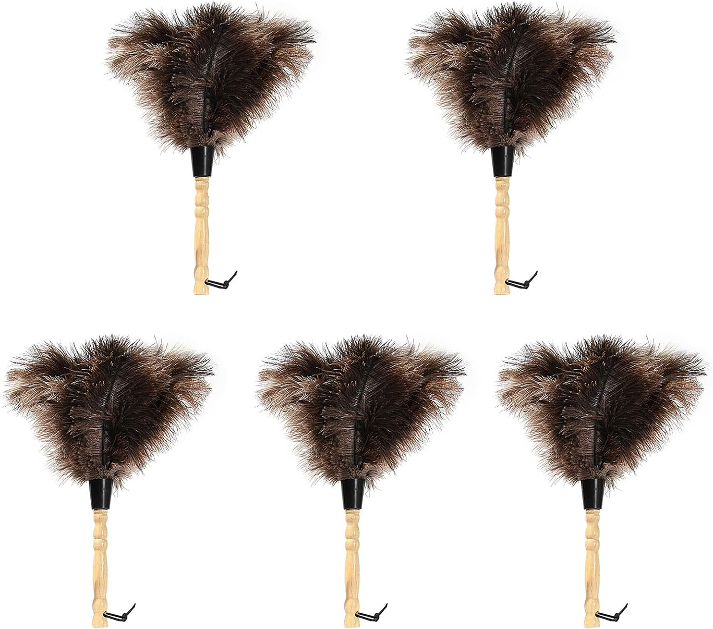 Natural Ostrich Feather Duster for Effective Cleaning Supplies