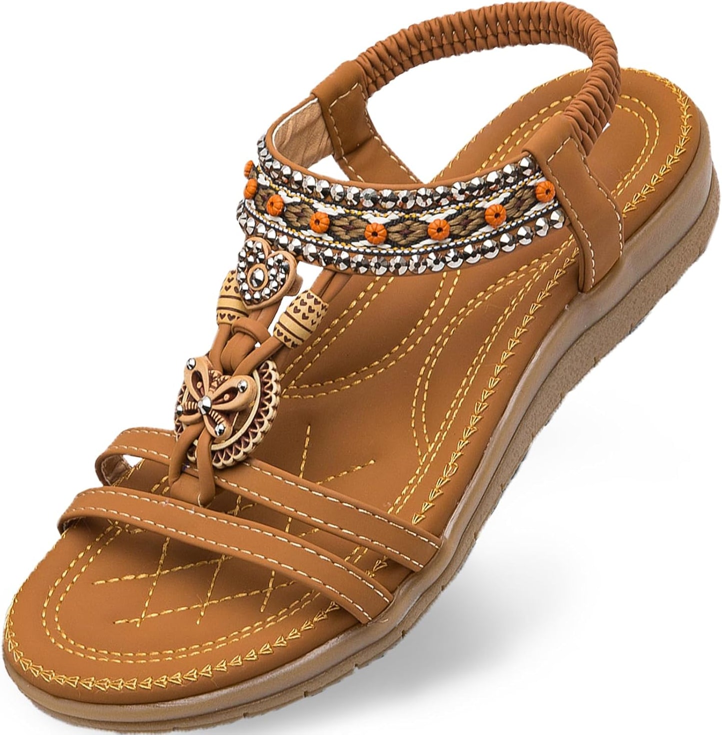 TETSUO Women Sandals with Arch Support for Summer Comfort