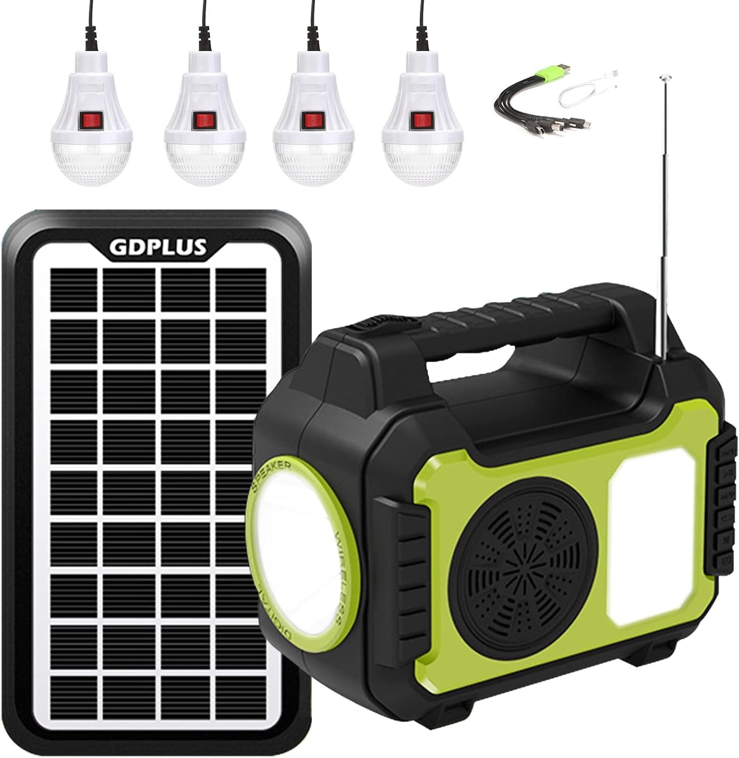 Portable Solar Generator Kit for Emergency Power