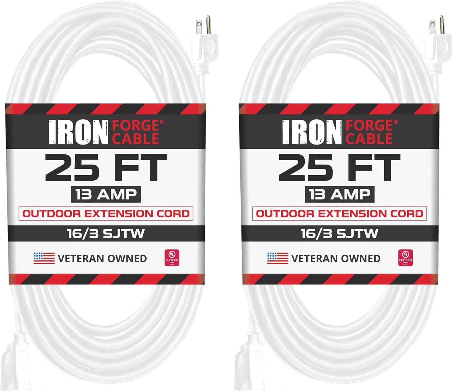 Iron Forge Cable 25 Ft Weatherproof Outdoor Extension Cord Review