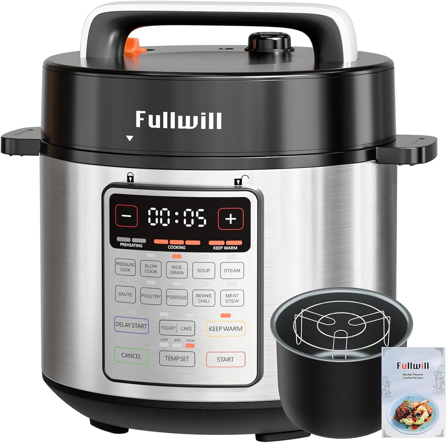 Fullwill 9-in-1 Electric Pressure Cooker for Effortless Meals
