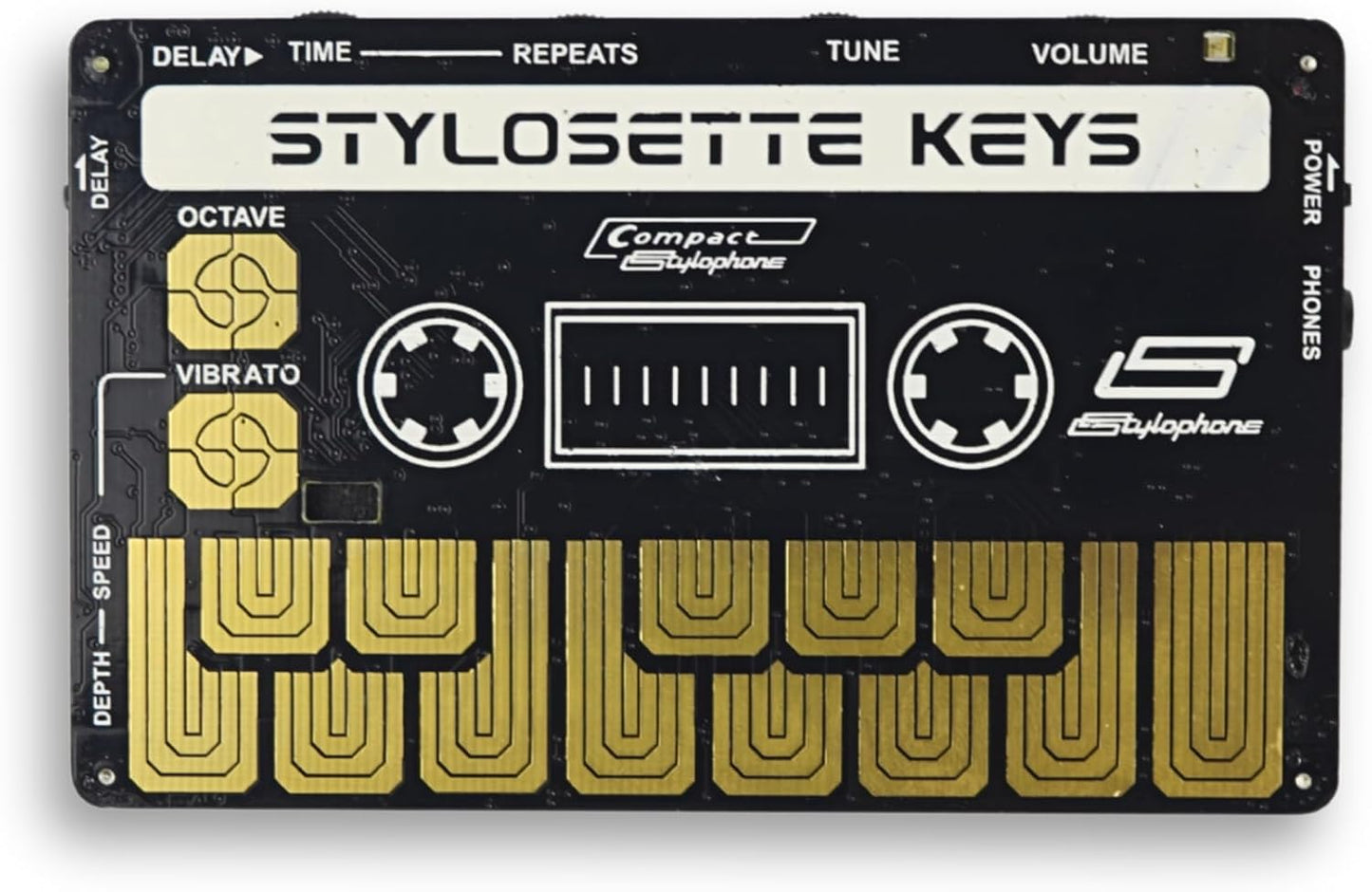 Stylophone Stylosette Pocket Synthesizer for Instant Tunes