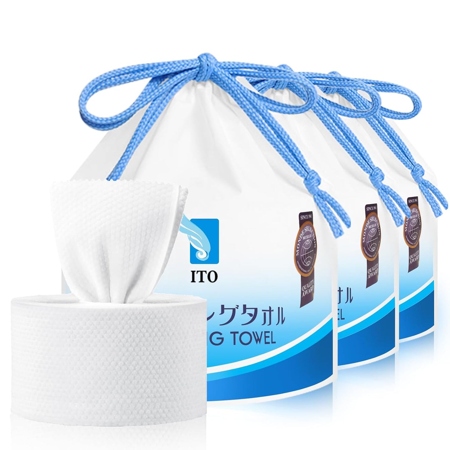 ITO Disposable Face Towels for Quick-Dry Cleansing & Makeup Removal